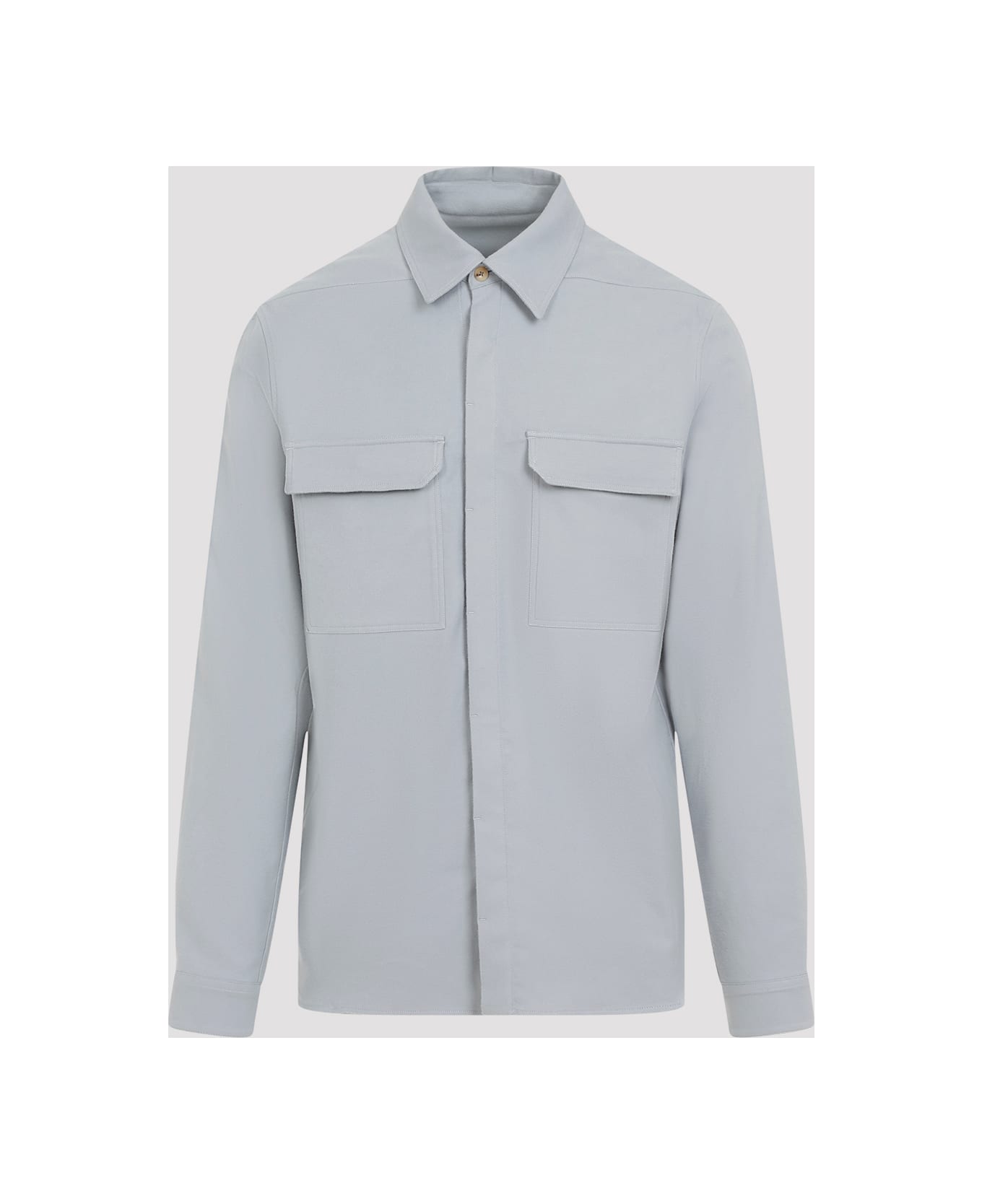 Rick Owens Work Shirt - Pale Blue