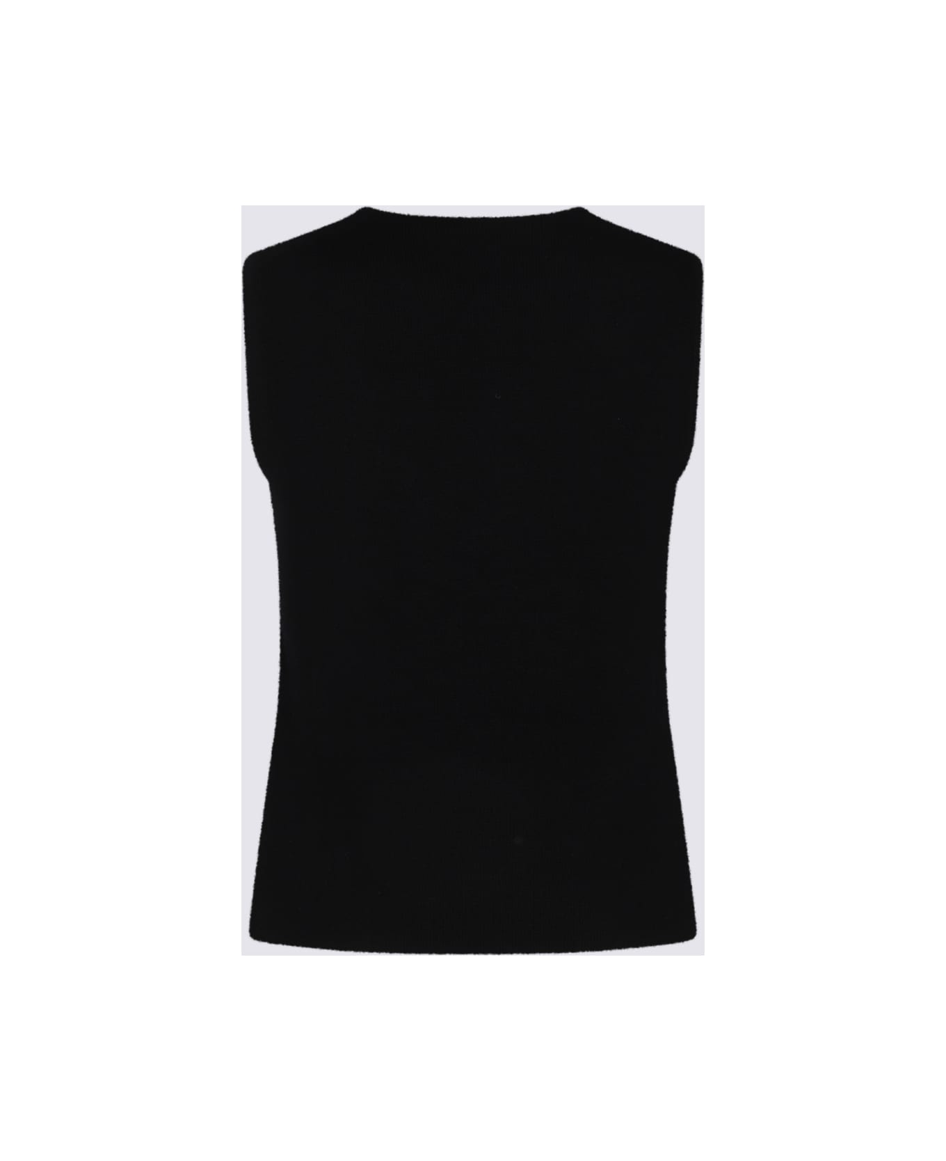 Max Mara Black Wool Knitwear - Black