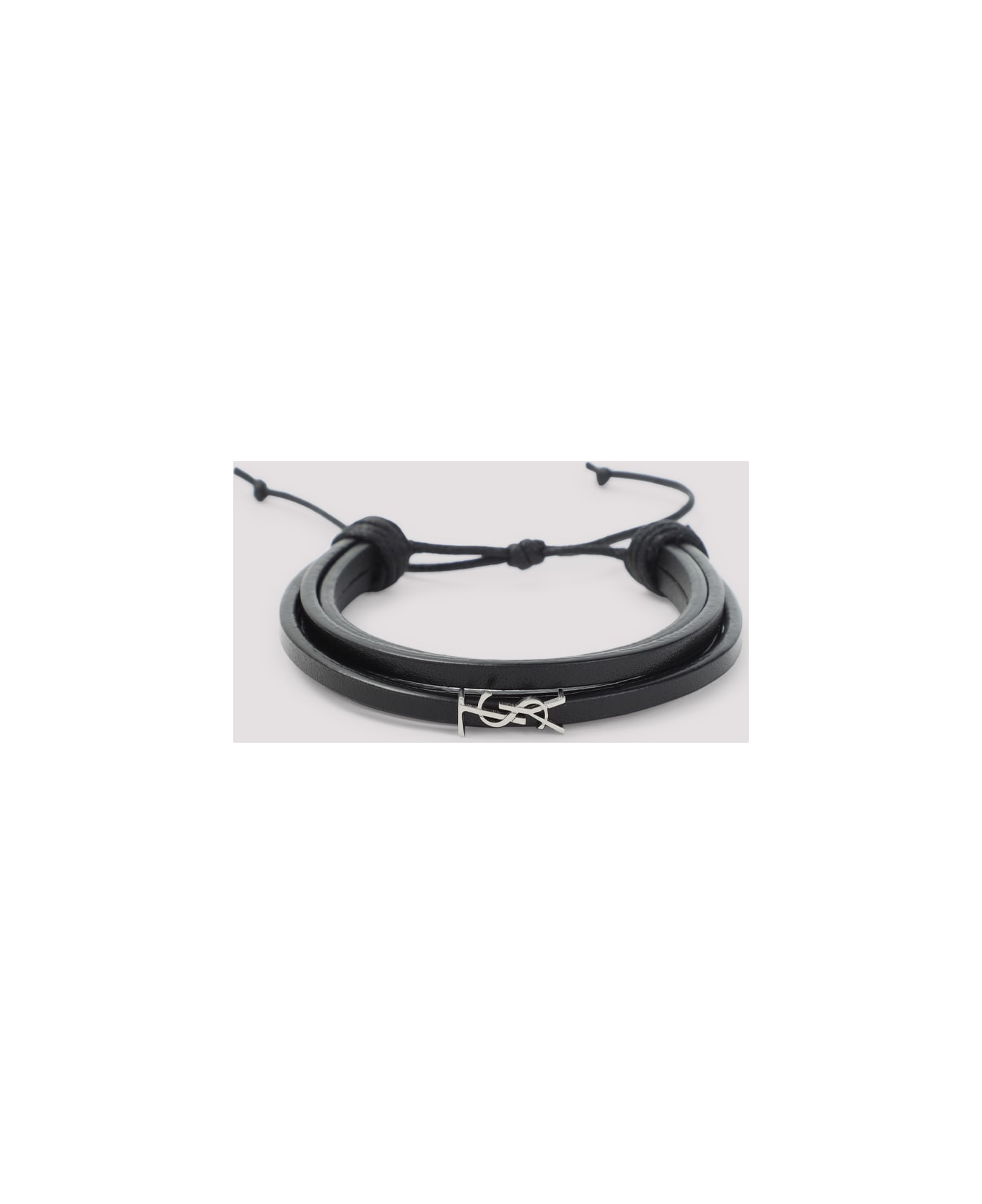 Saint Laurent Ysl Bracelet - Nero