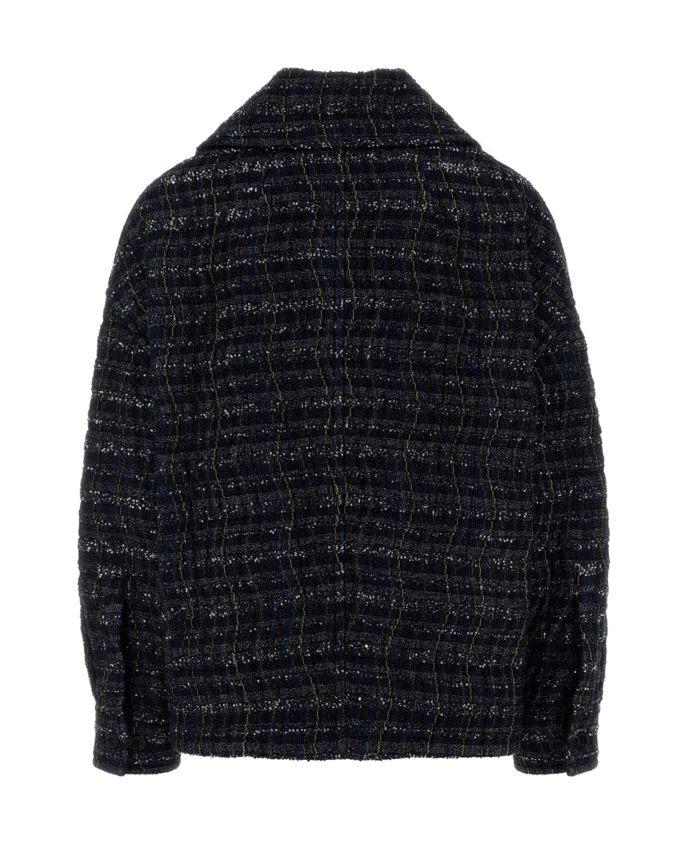 Missoni Multicolor Tweed Jacket - BLU