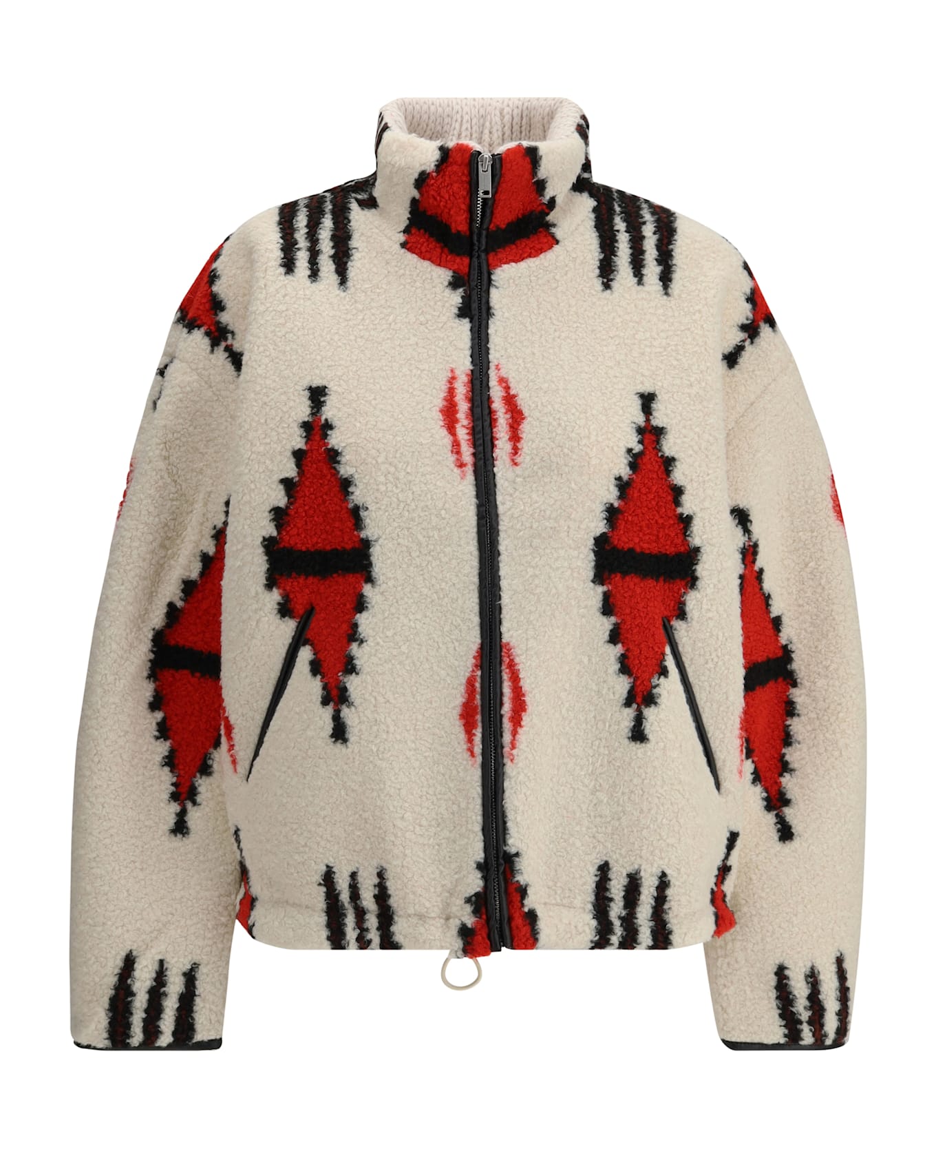 Marant Étoile Ivana Jacket - Ecru/red