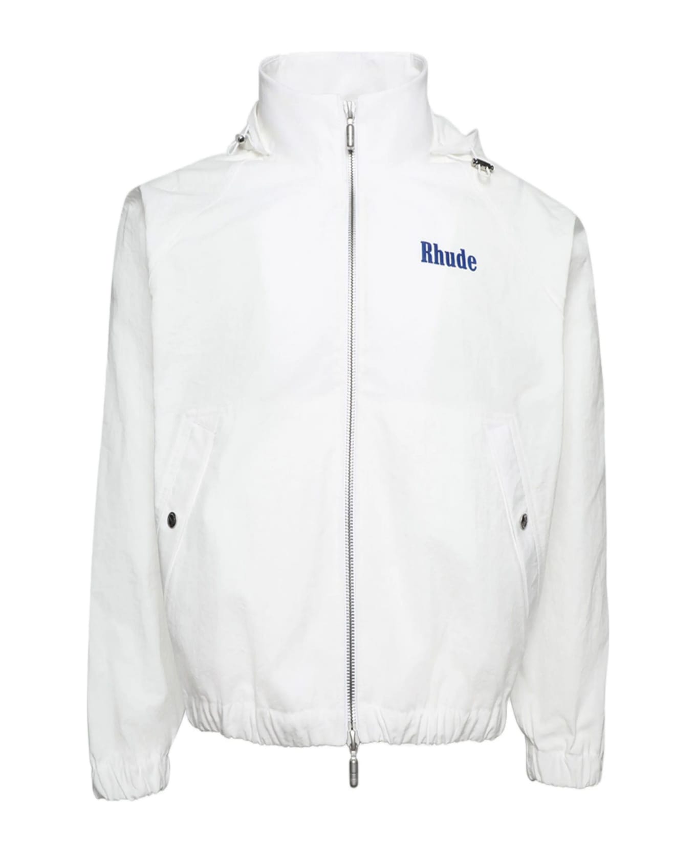 Rhude White Track Jacket - White