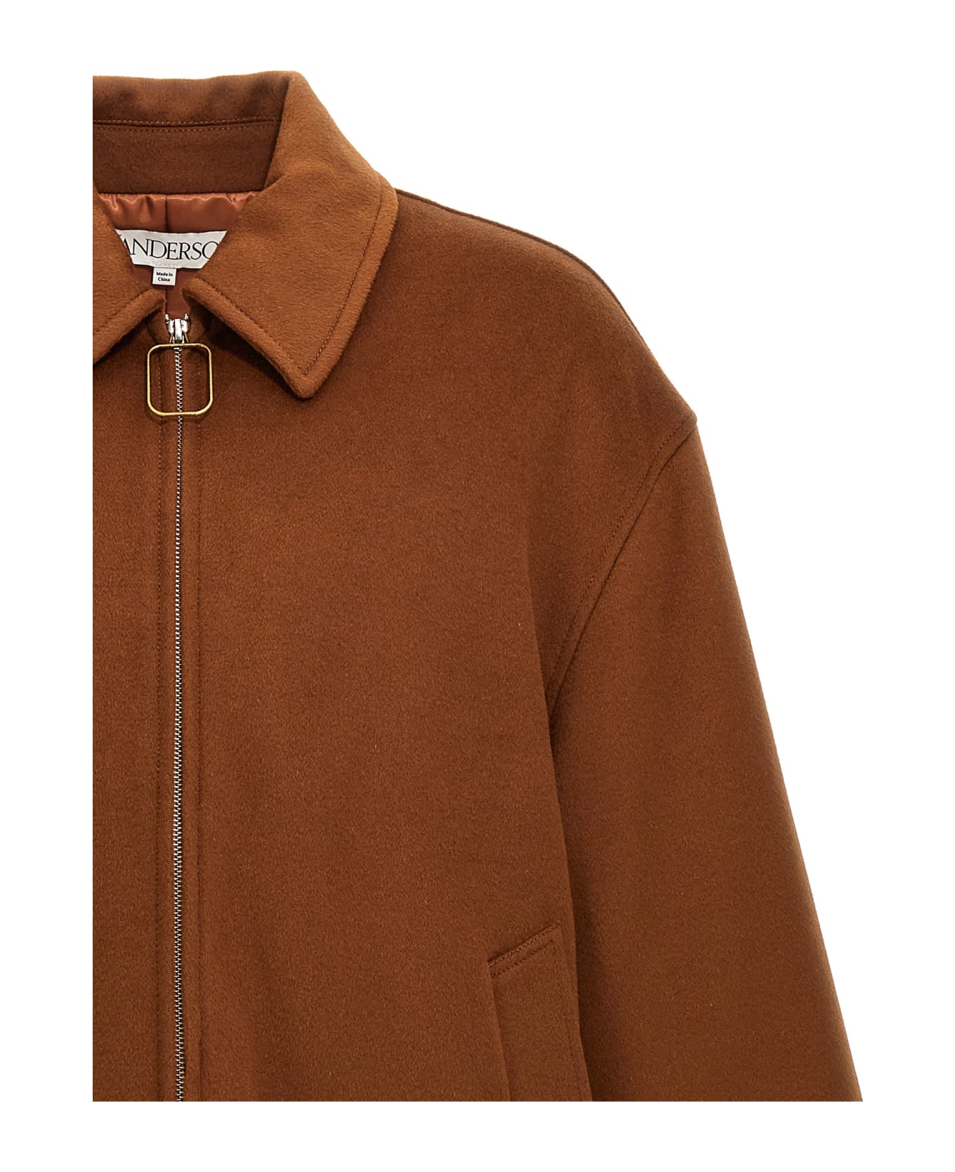 J.W. Anderson Wire Puller Short Coat - Brown