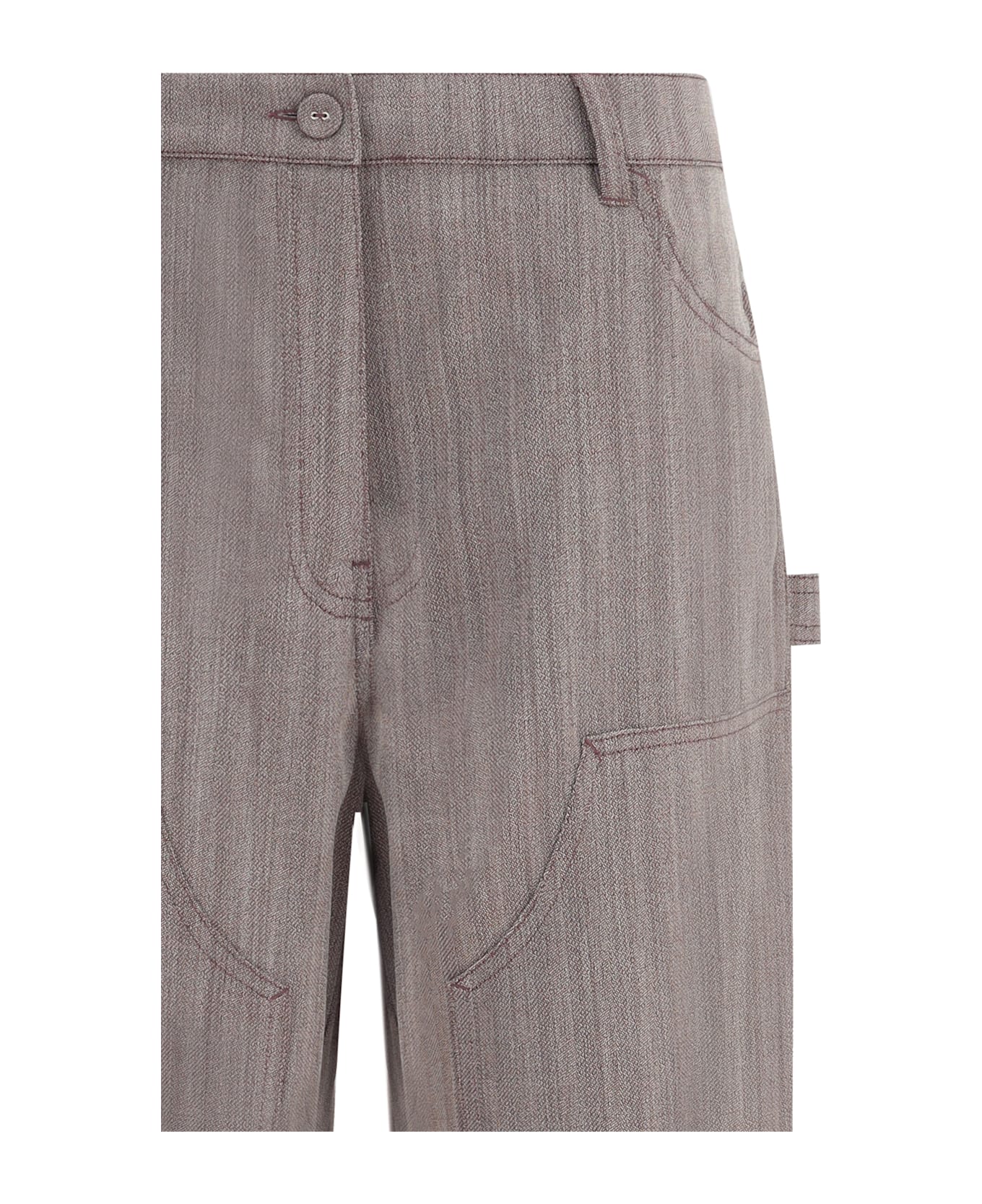 Golden Goose Marley Pants - MAROON