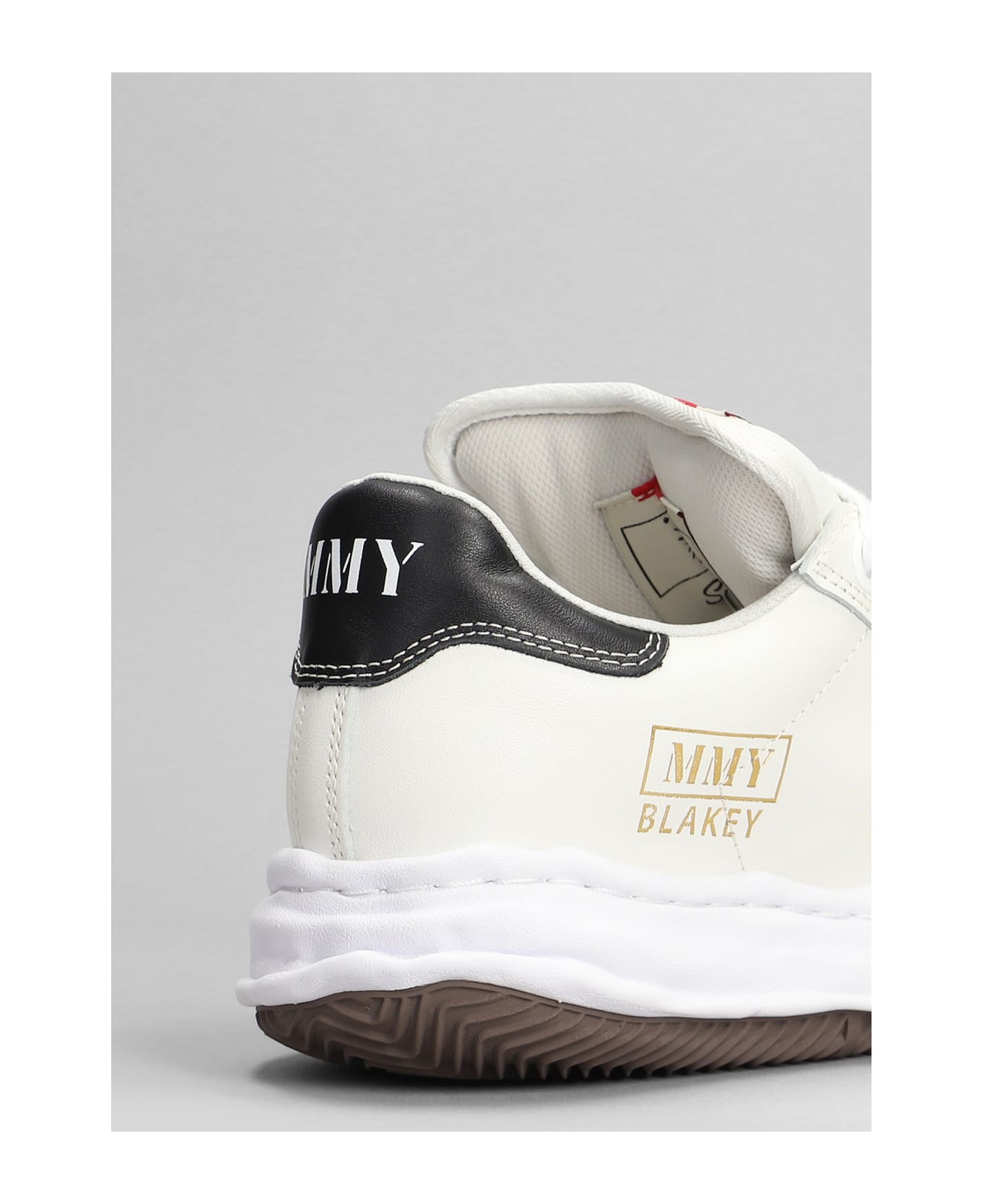 Mihara Yasuhiro Blakey Sneakers In White Leather - white
