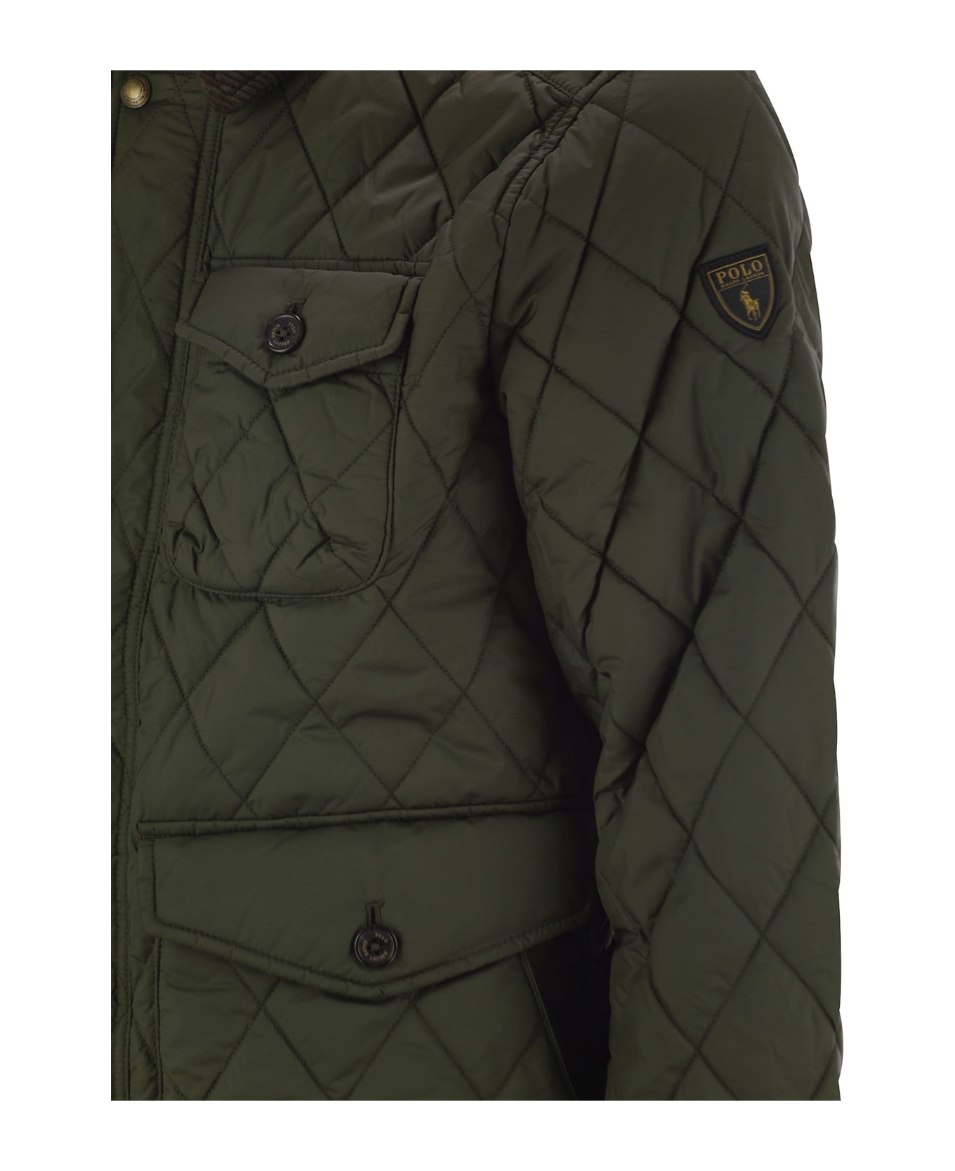 Polo Ralph Lauren The Quilted Beaton Jacket - Olive Green