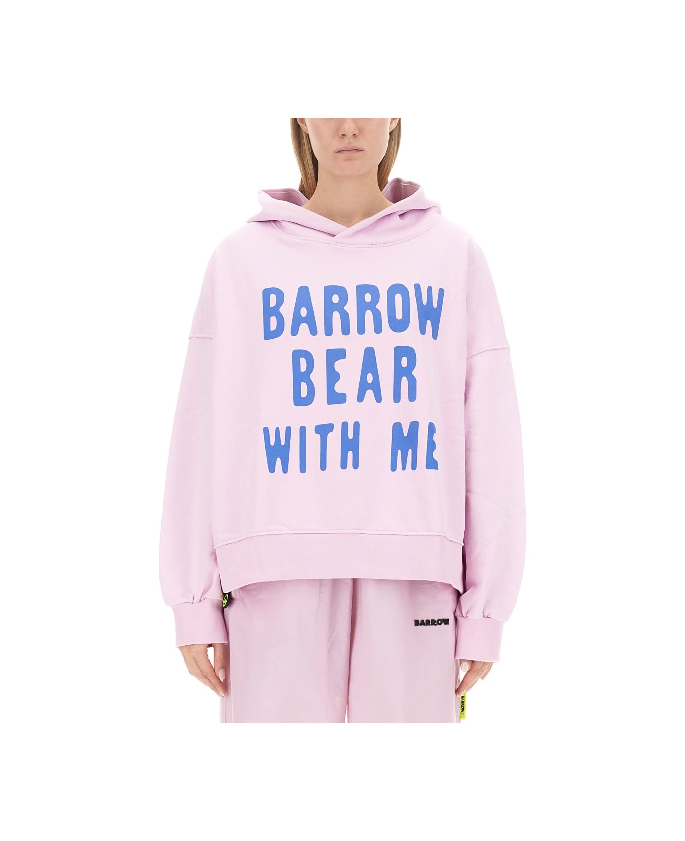 Barrow Sweatshirt With Logo - PINK フリース
