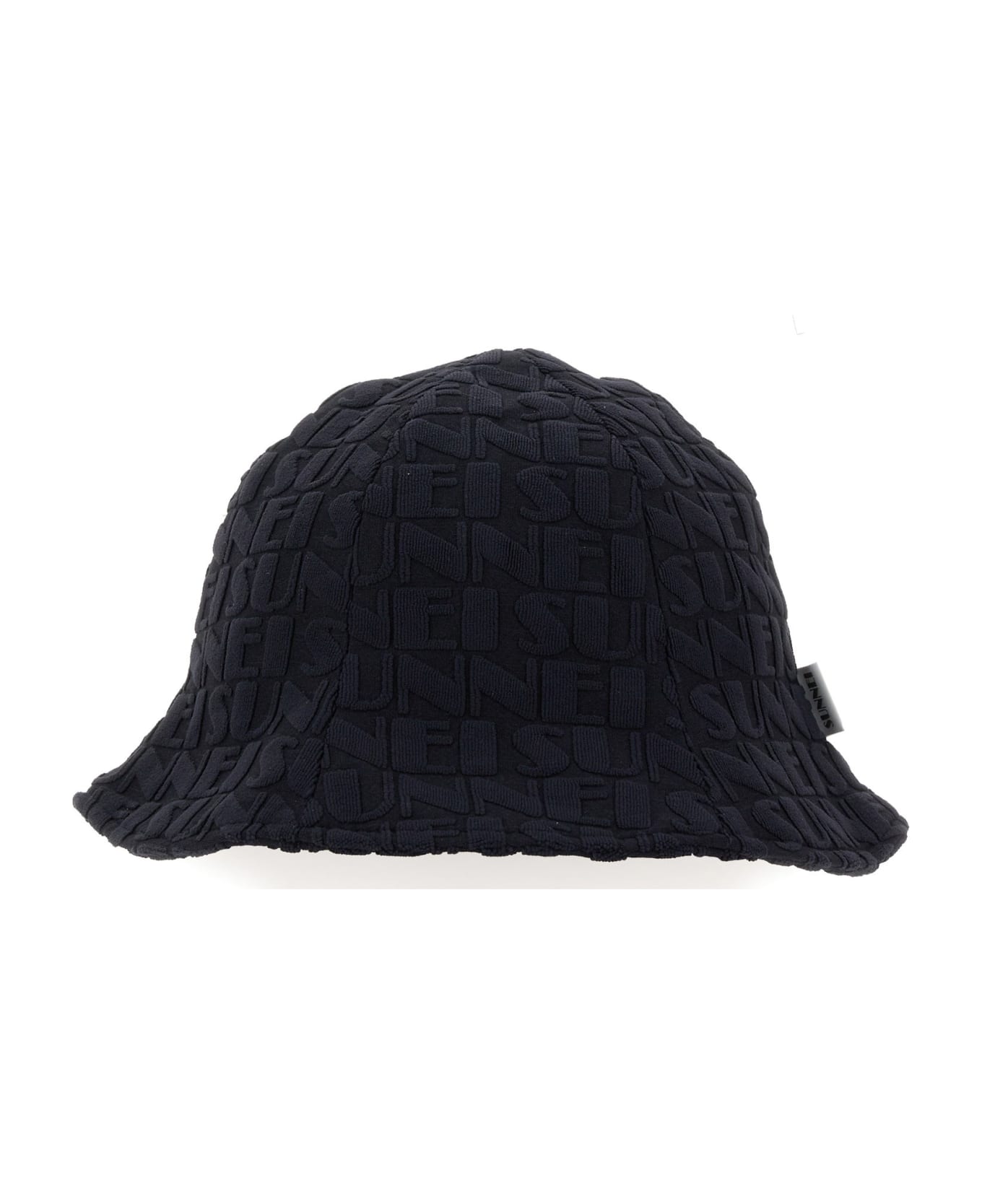 Sunnei Bucket Hat With Logo Pattern - BLU