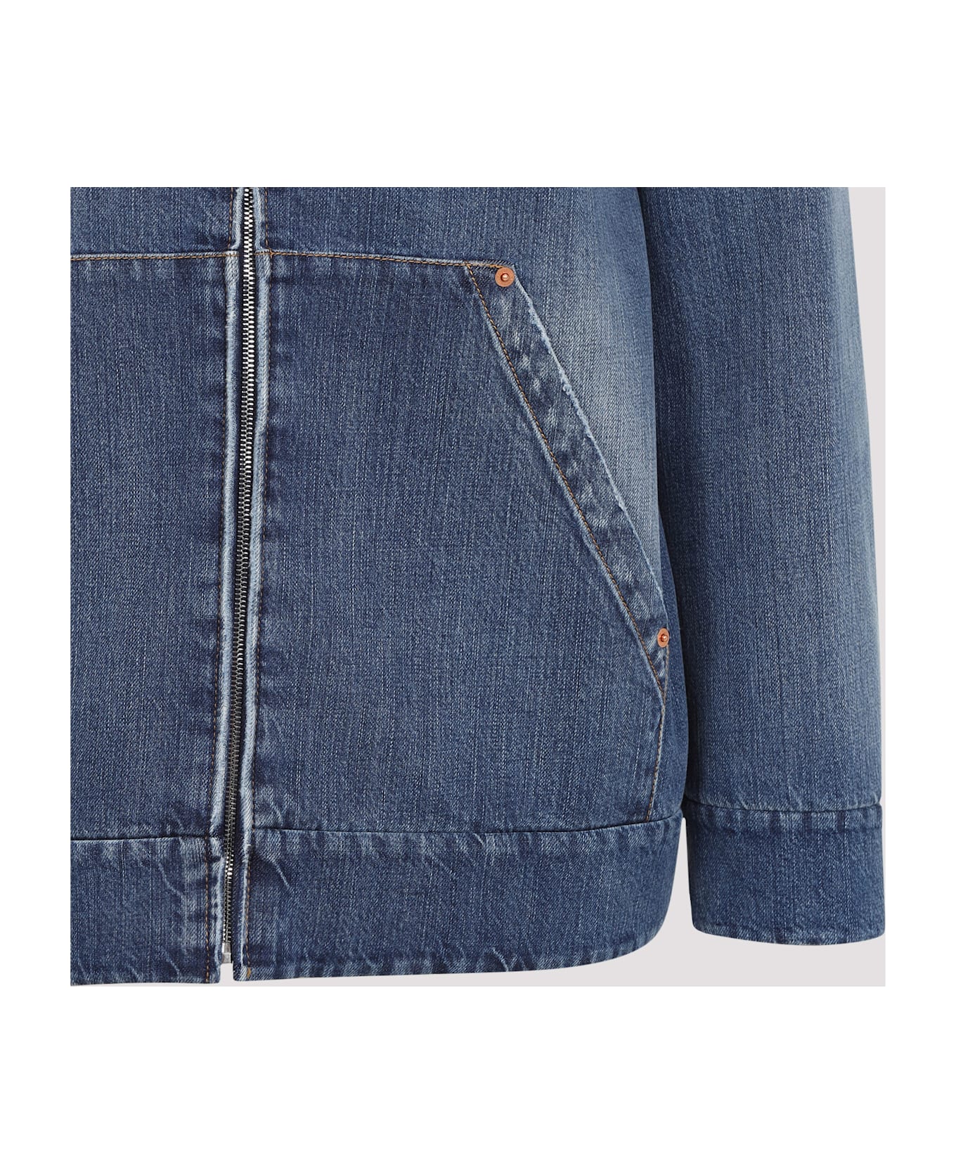 Valentino Garavani Denim Jacket - Medium Blue Denim