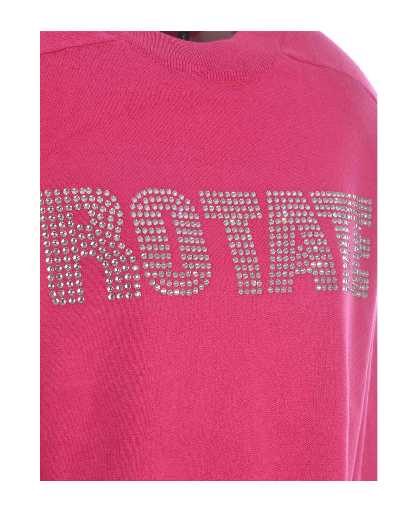 Rotate by Birger Christensen Sweatshirt Rotate In Cotton And Cashmere Blend - Fucsia
