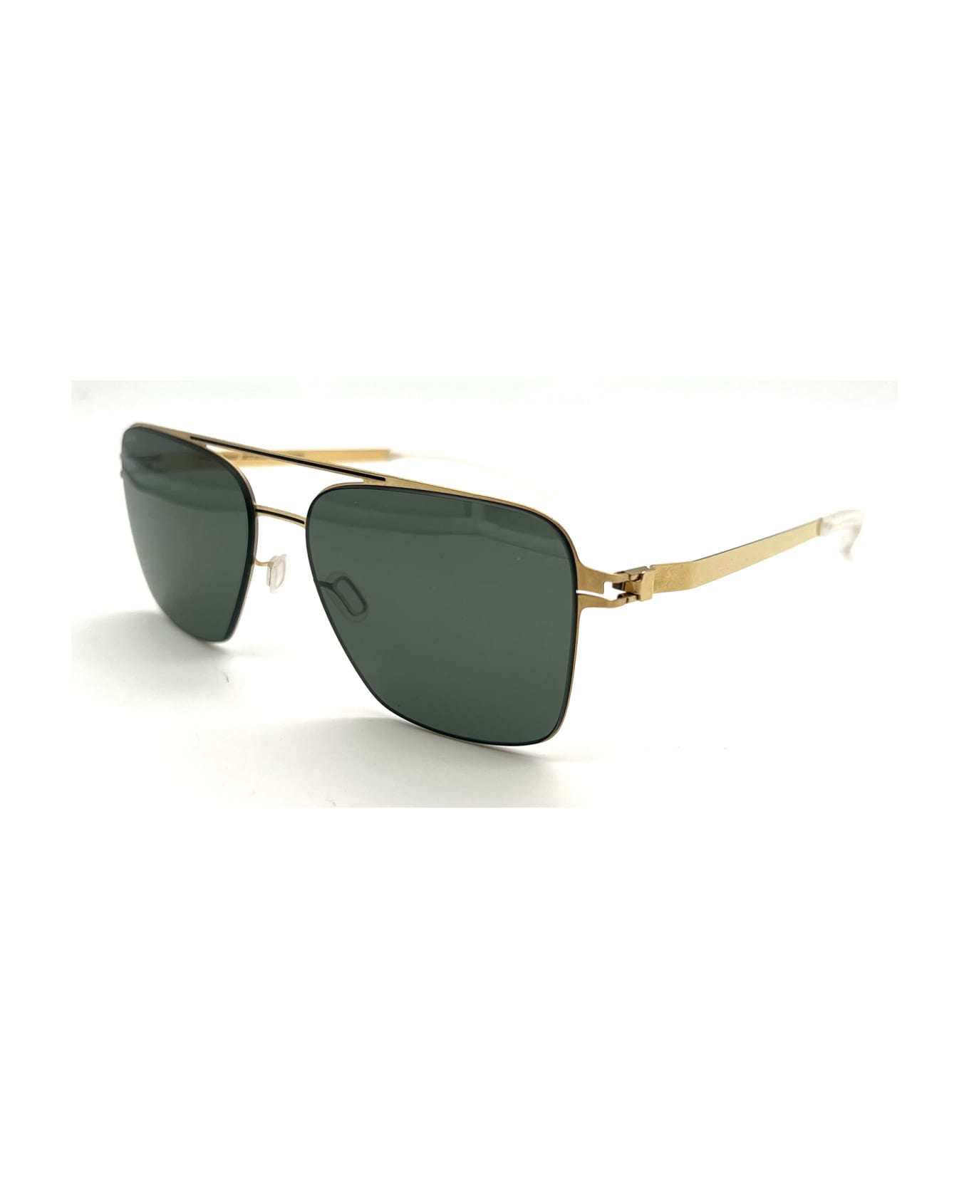 Mykita BERNIE Seal-logo Sunglasses - Gold/black