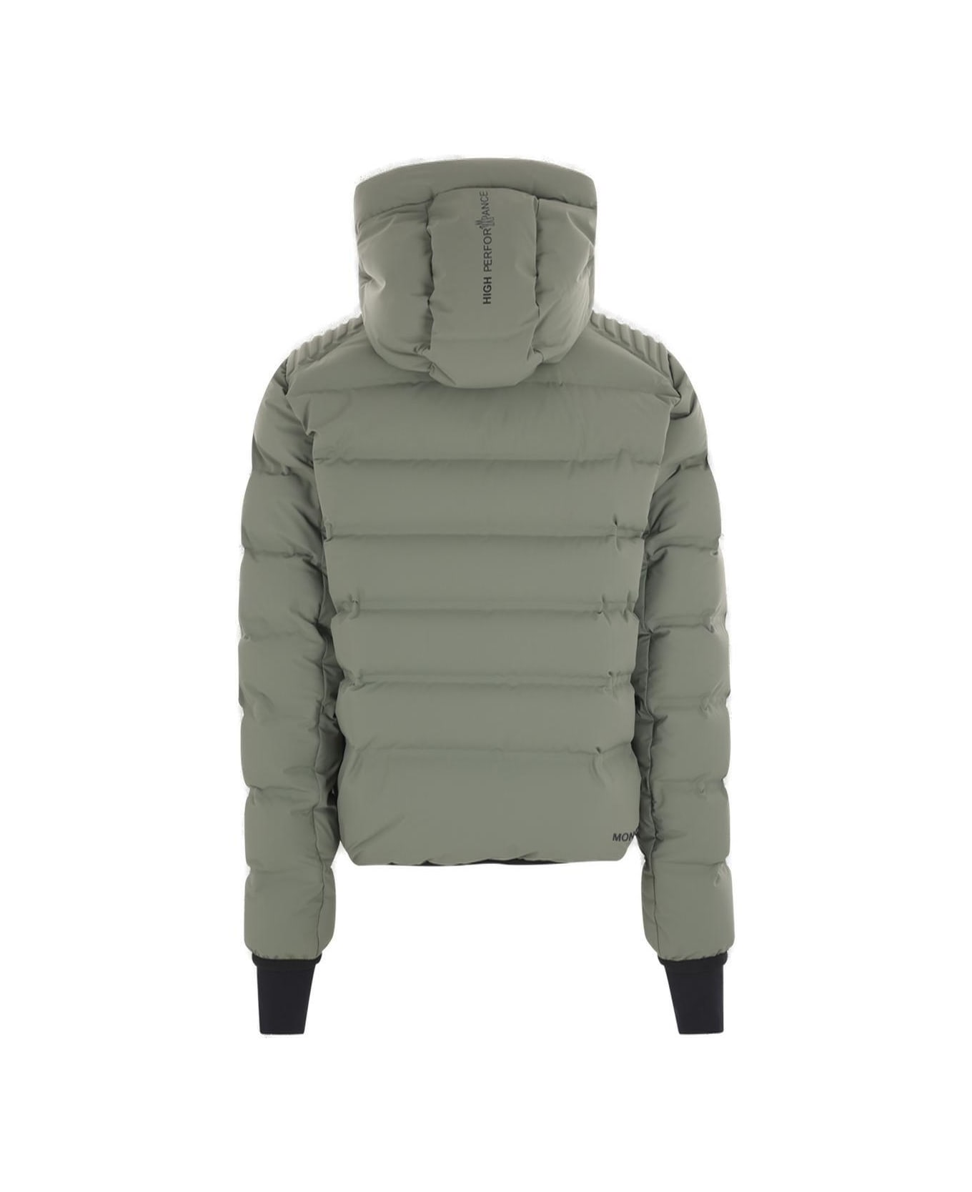 Moncler Grenoble Zip-up High Neck Down Jacket