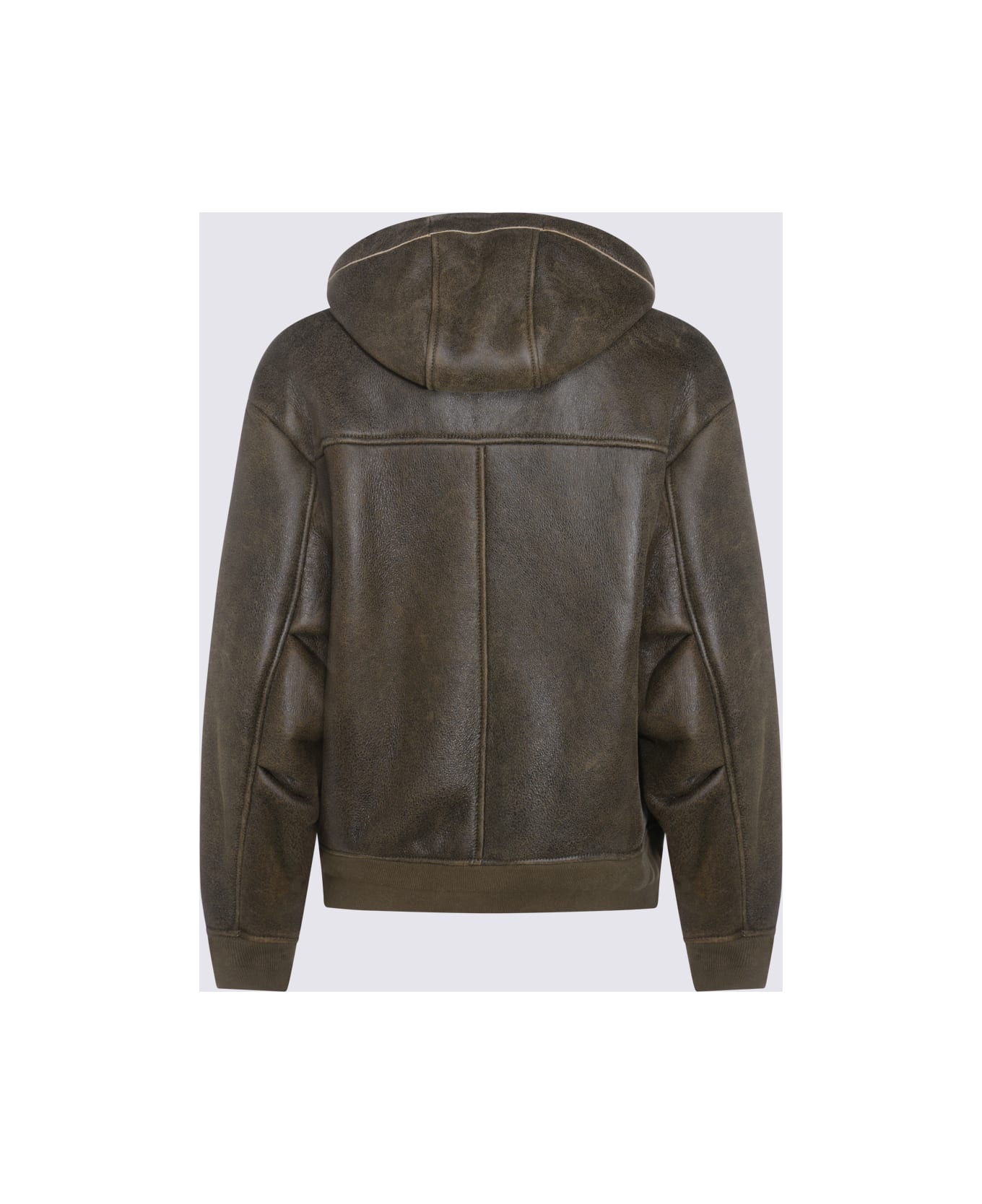 Salvatore Santoro Brown Leather Jacket レザージャケット