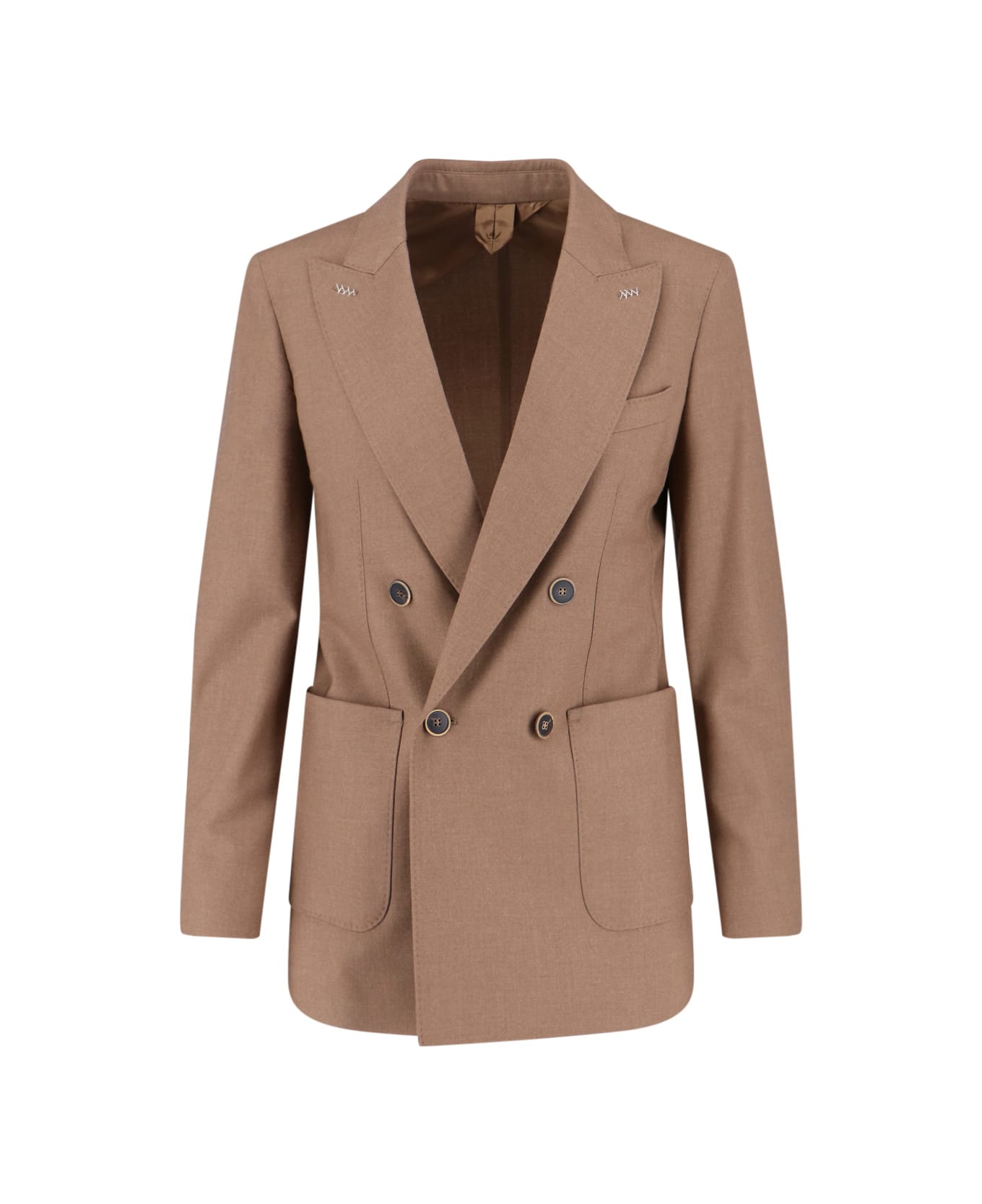 Max Mara 
harald
 Double-breasted Blazer - Brown