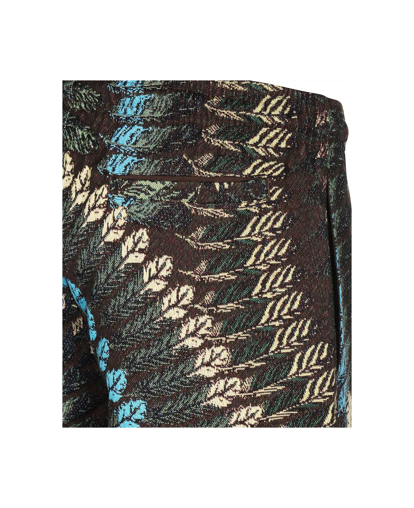 Marcelo Burlon Knitted Bermuda Shorts - Multicolor