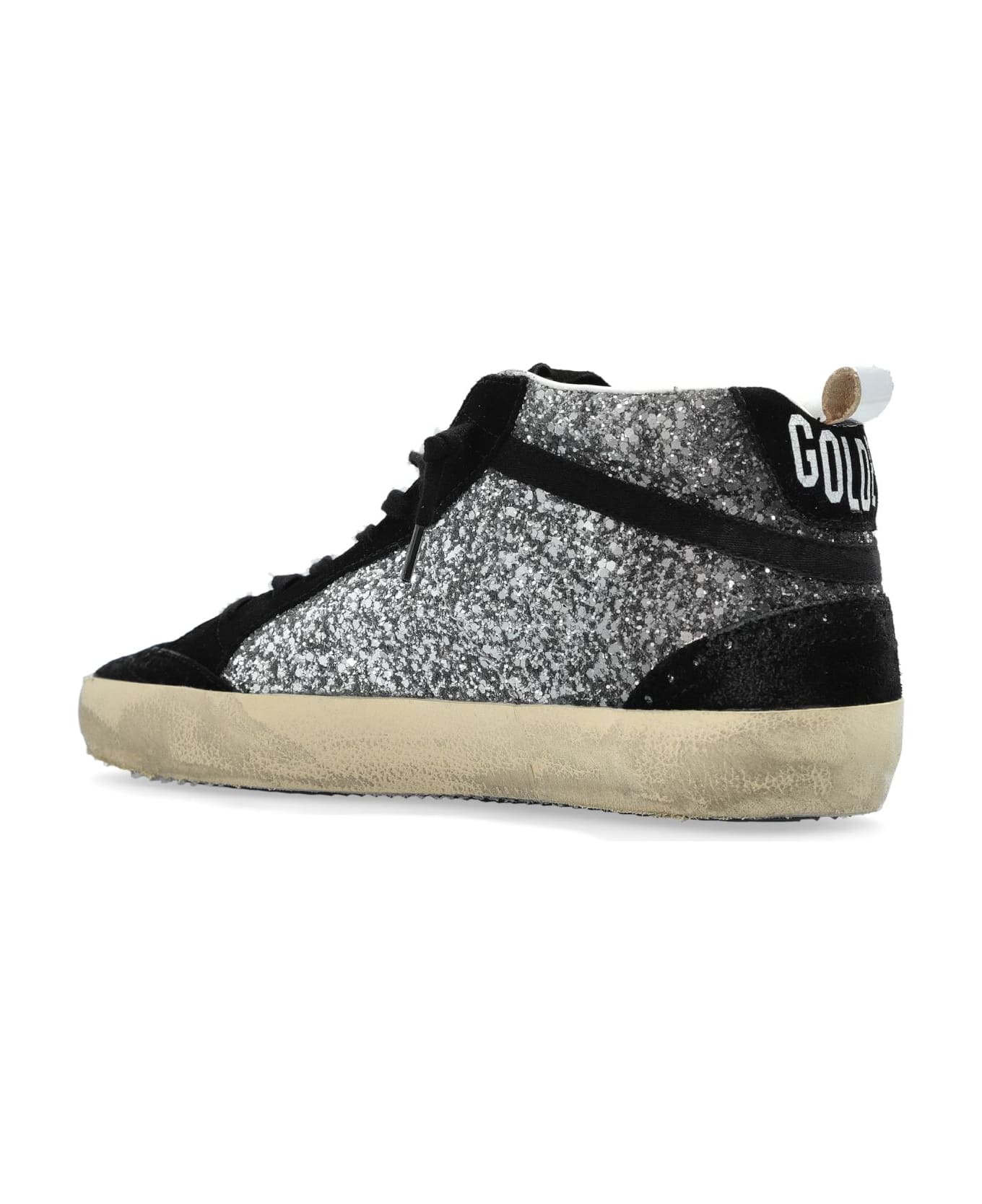 Golden Goose Sneakers Mid Star Classic - Black