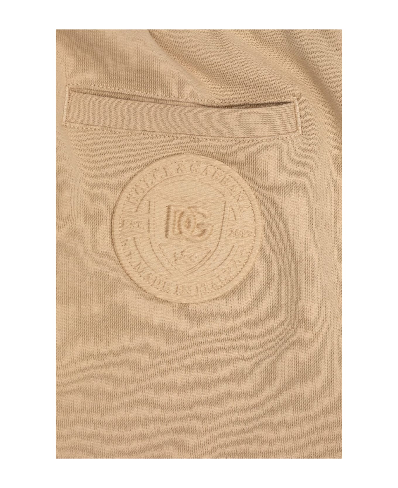 Dolce & Gabbana Logo Patch Jogging Pants