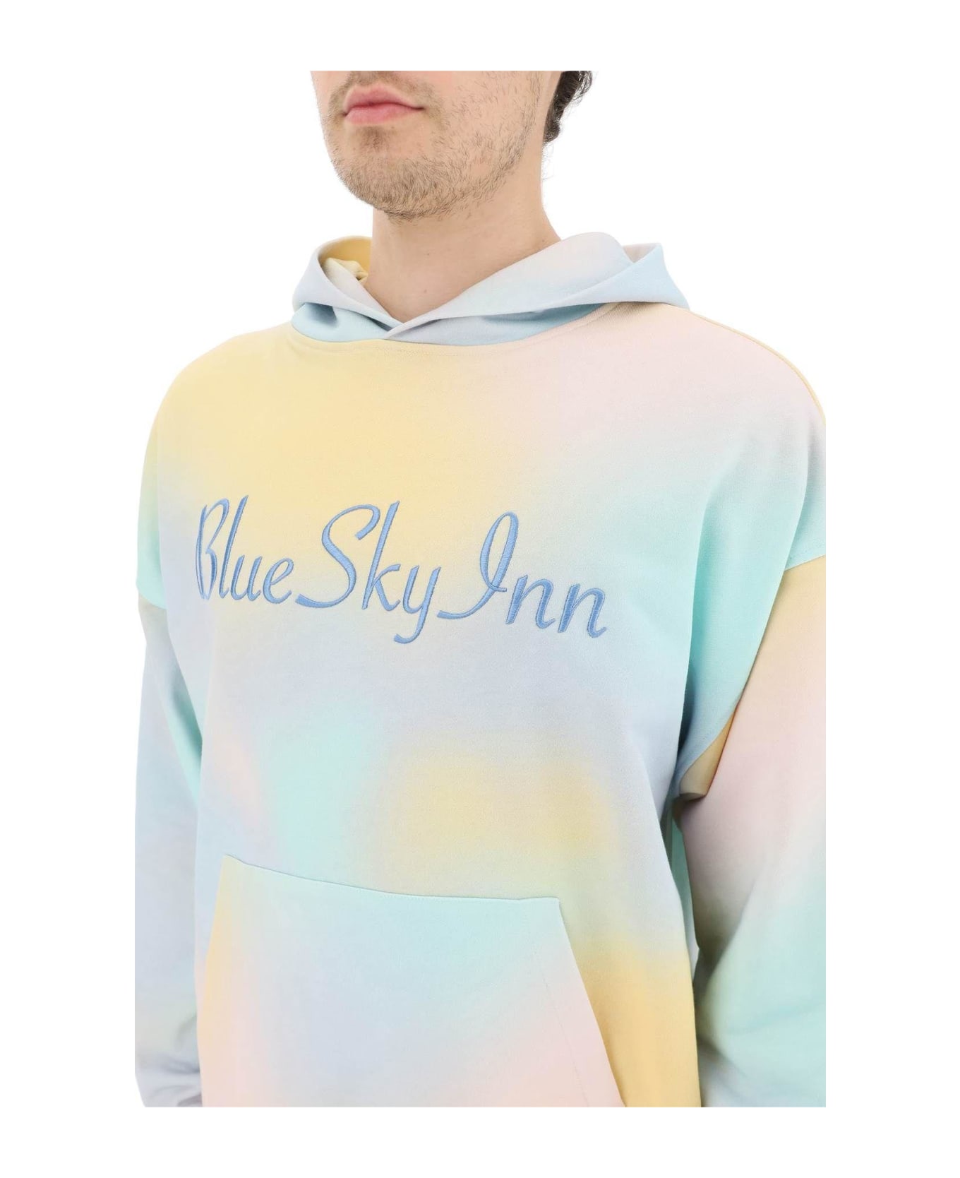 Blue Sky Inn Tie-dye Logo Hoodie - Multicolor