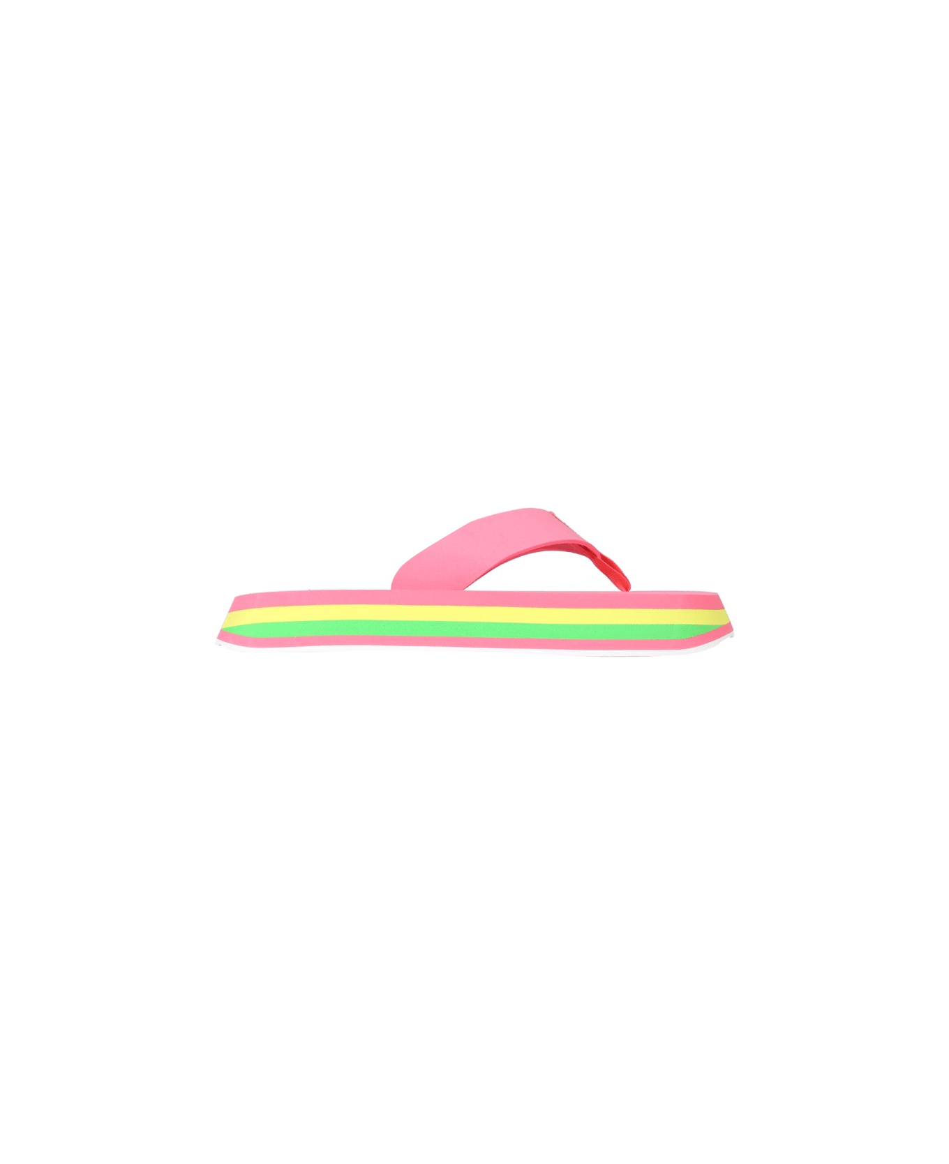 MSGM Thong Sandals - FUCHSIA