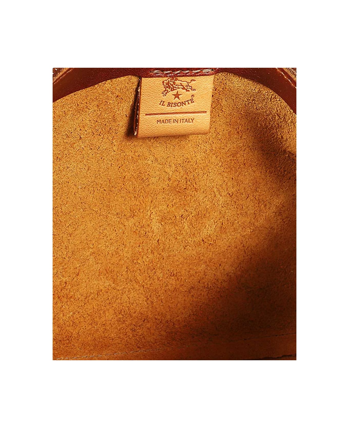 Il Bisonte Leather Shoulder Bag - brown