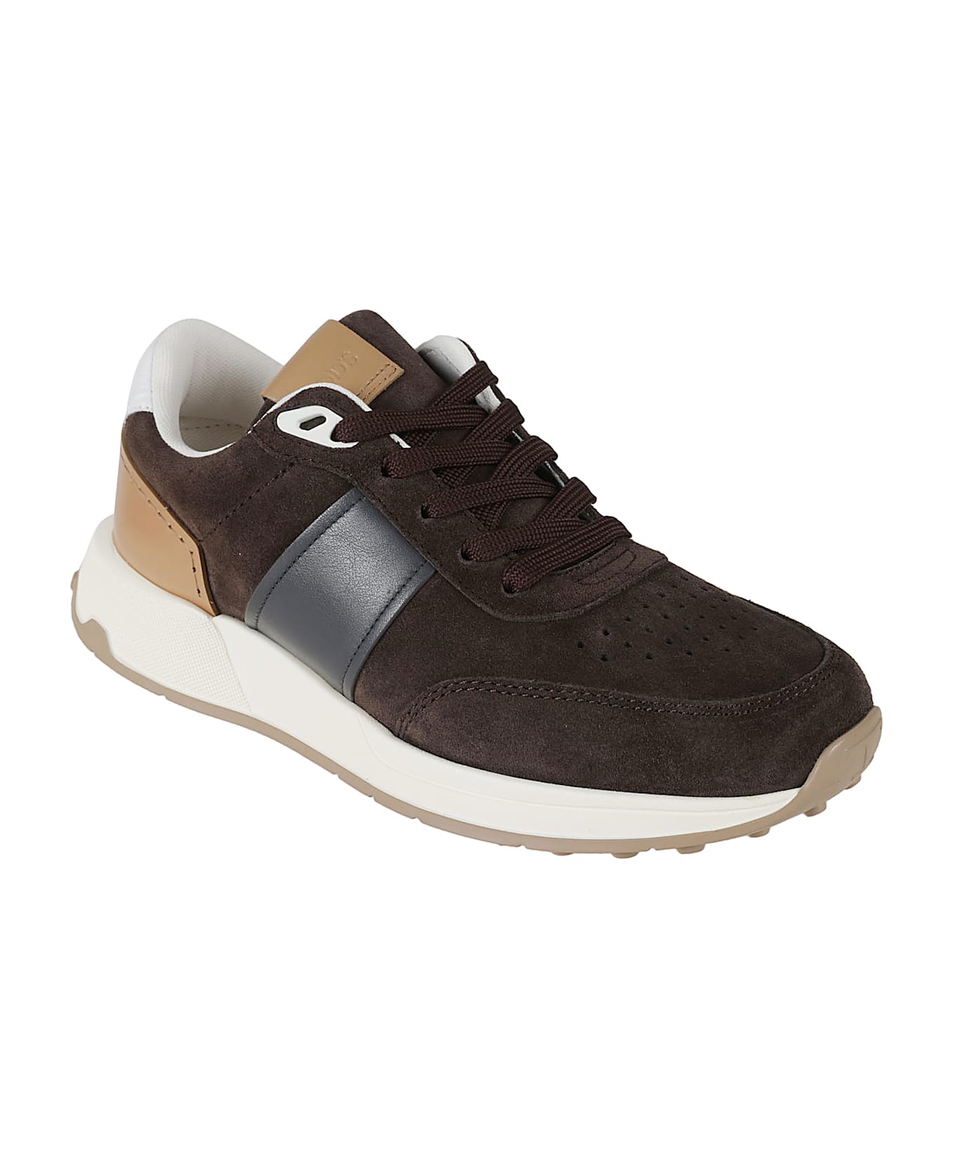 Tod's Running Mid Sneakers - mud