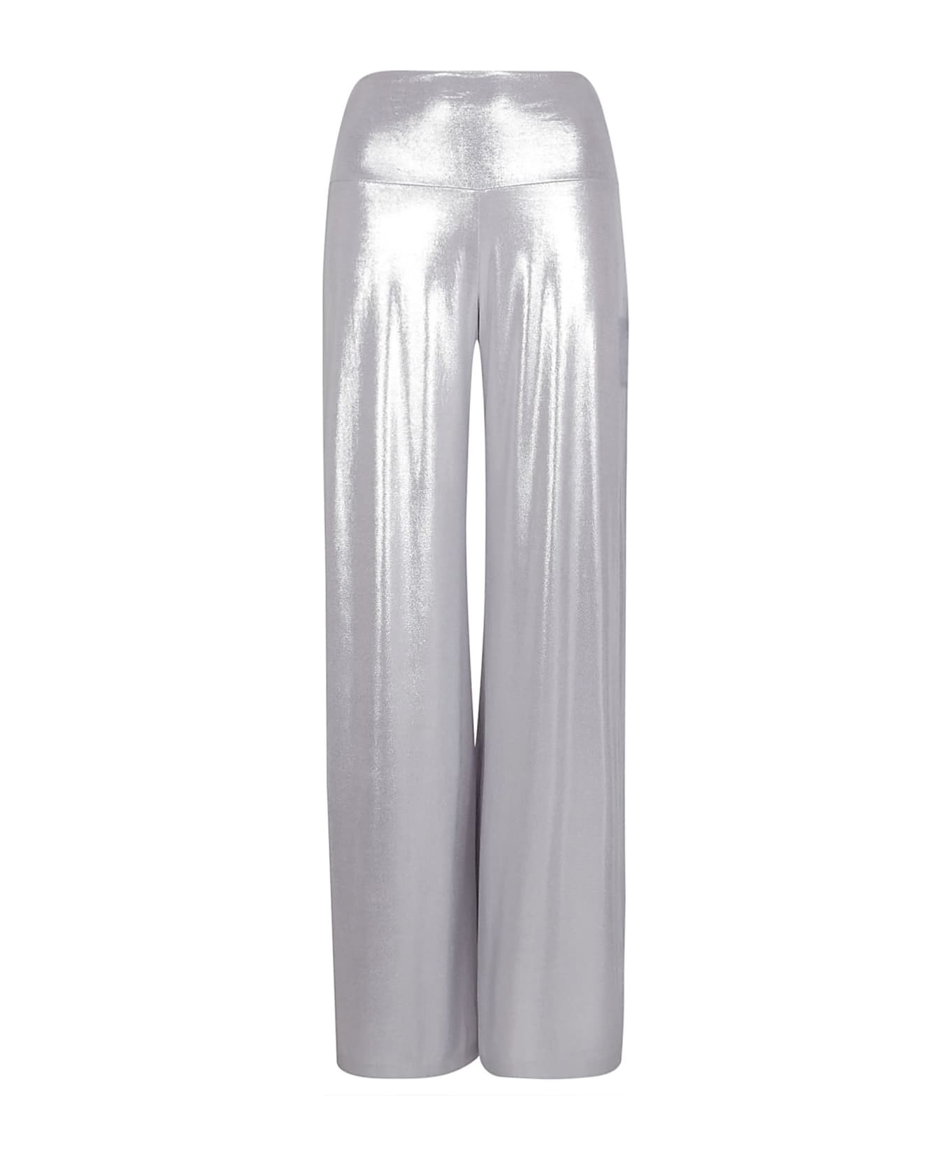 Norma Kamali Trousers Silver - Silver