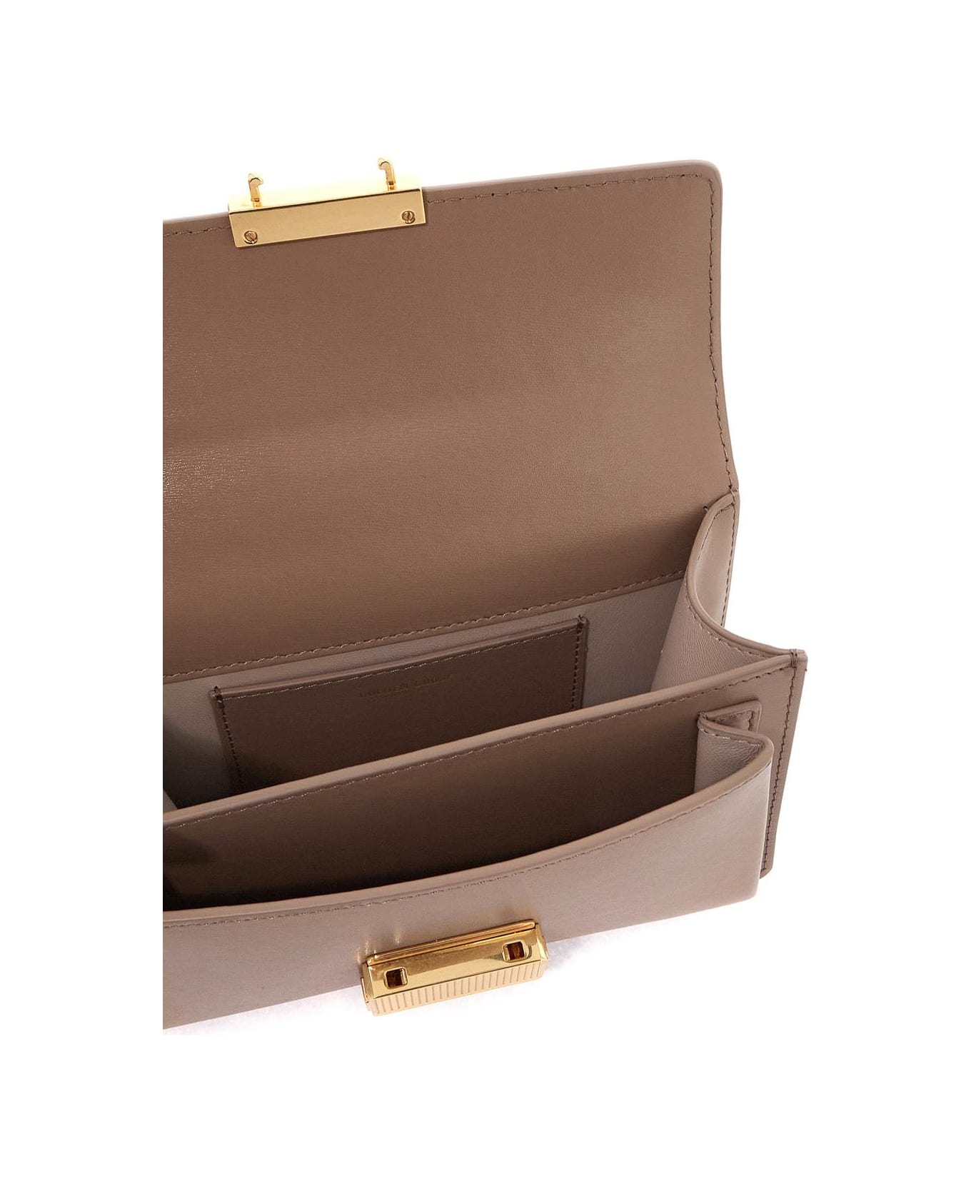 Golden Goose Small 
venezia
 Beige Palmellata Leather Bag - Beige