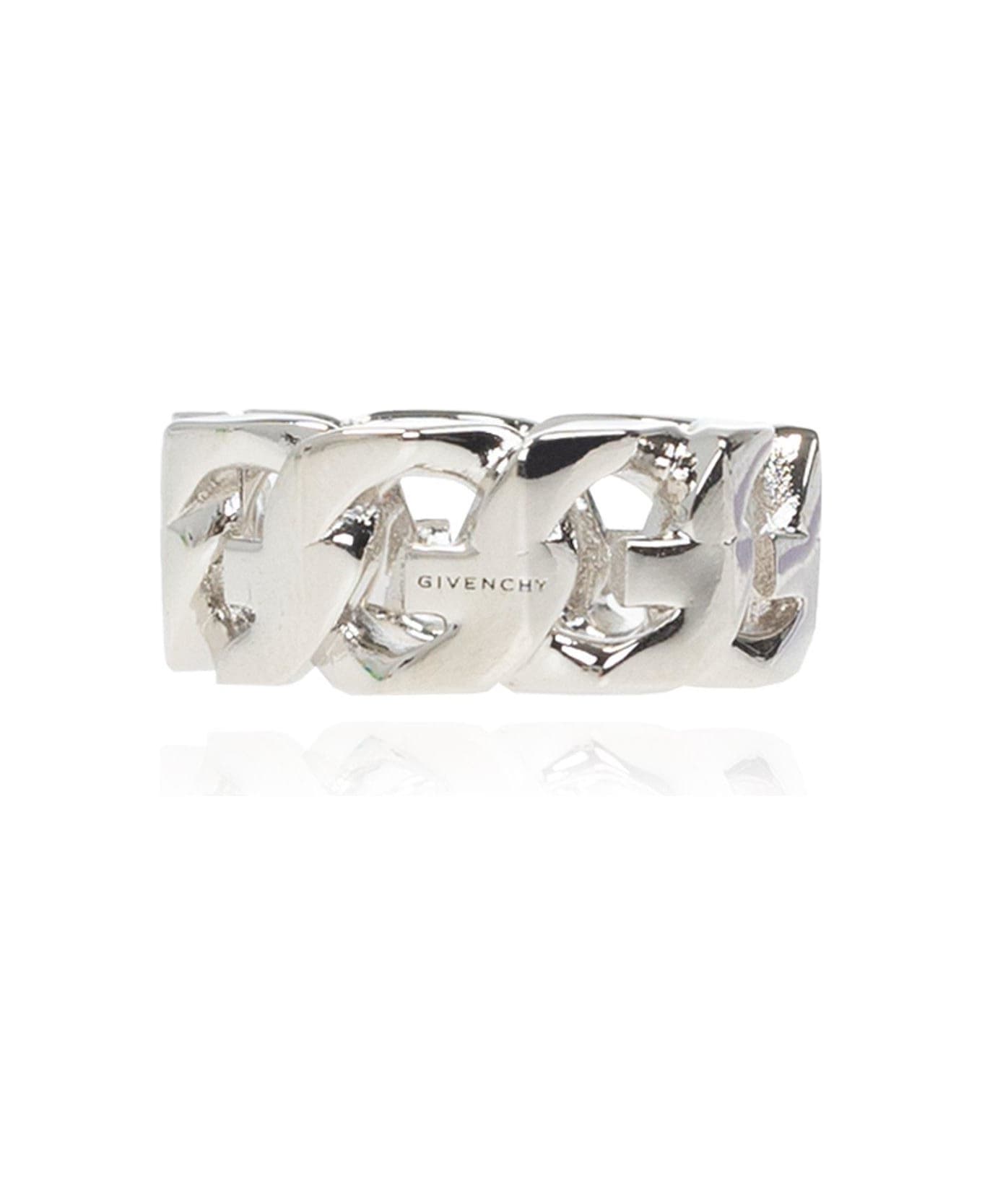 Givenchy G Chain Ring - SILVER リング