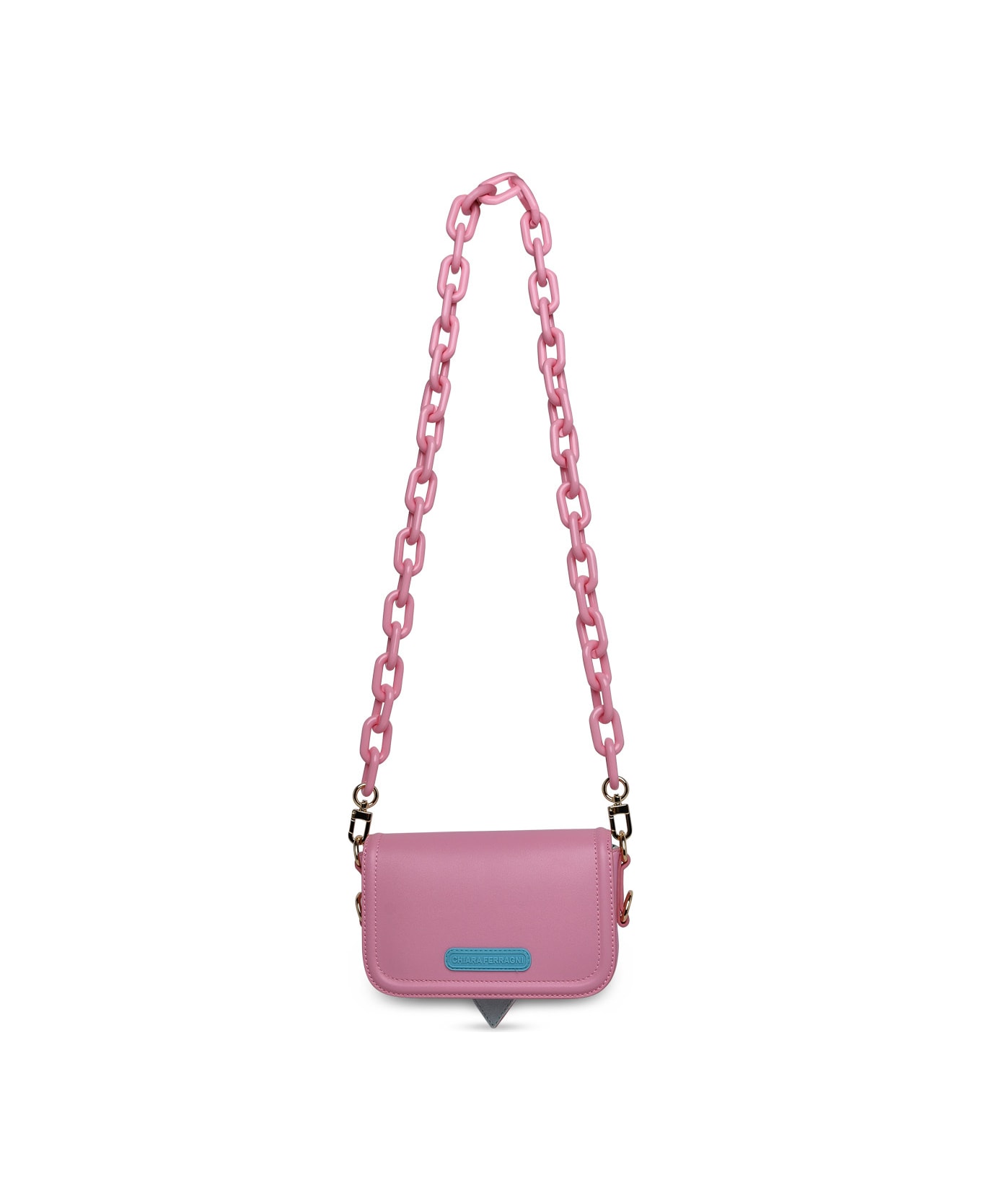 Chiara Ferragni Small 'eyelike' Pink Polyester Bag - Fuchsia