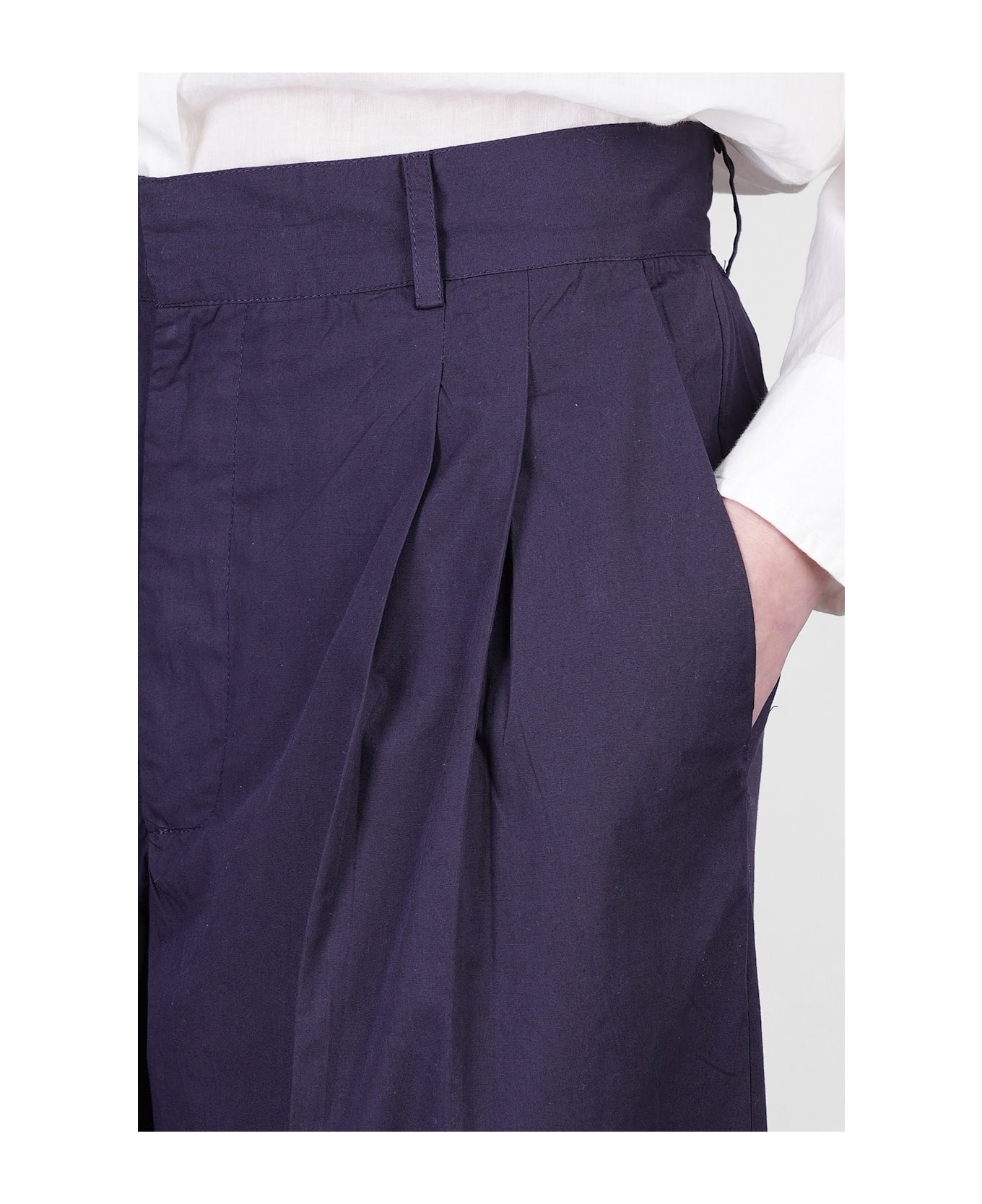 Antik Batik Pam Pants In Blue Cotton - blue