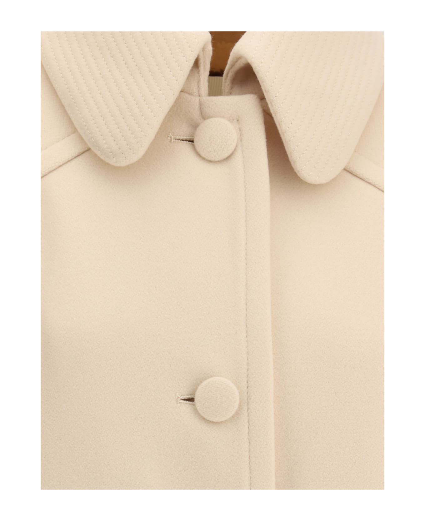 Valentino Wool Drap Caban