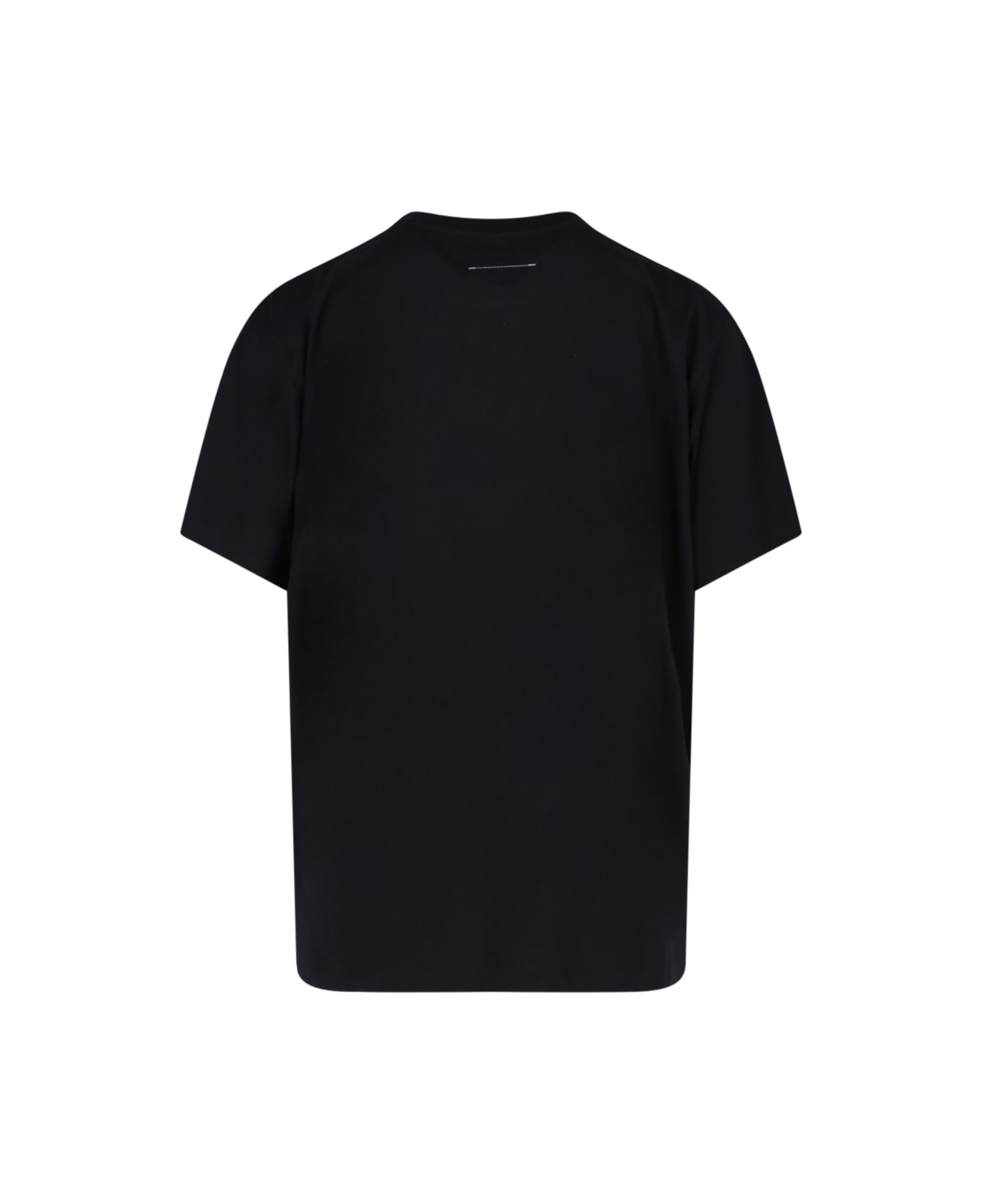 MM6 Maison Margiela Logo T-shirt - Black