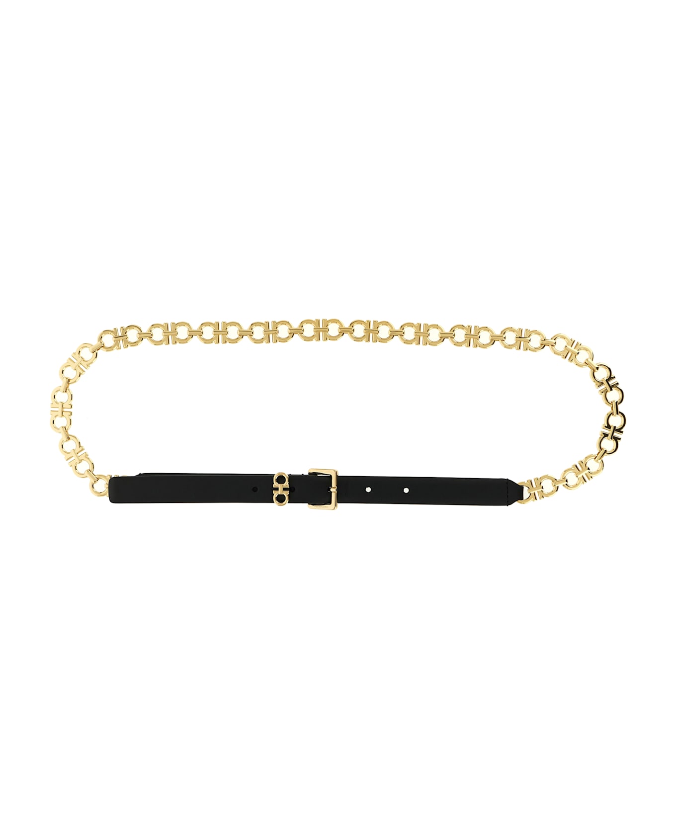 Ferragamo 'gancini' Belt - Black  