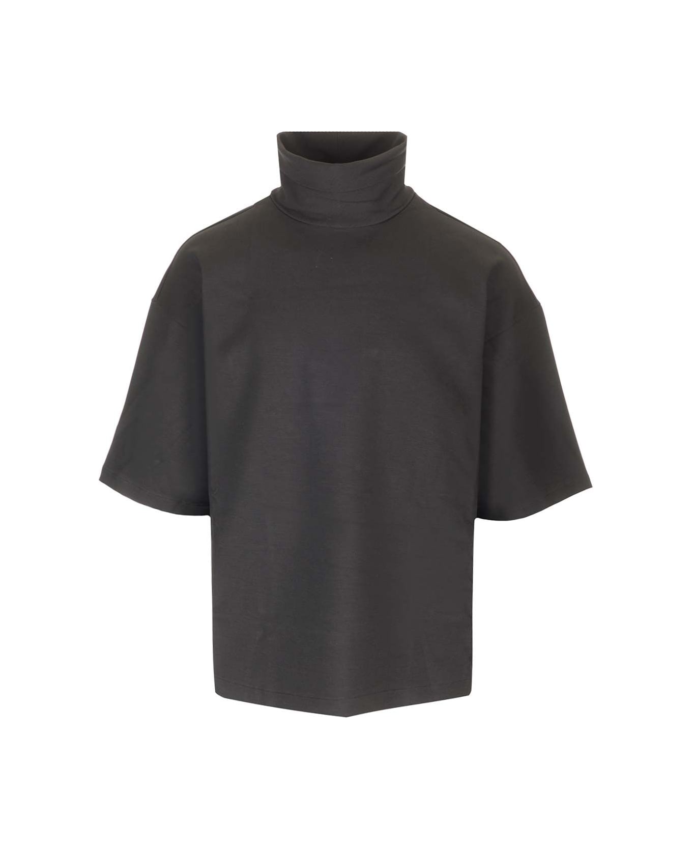 Fear of God "milano High Neck Tee" T-shirt - Black