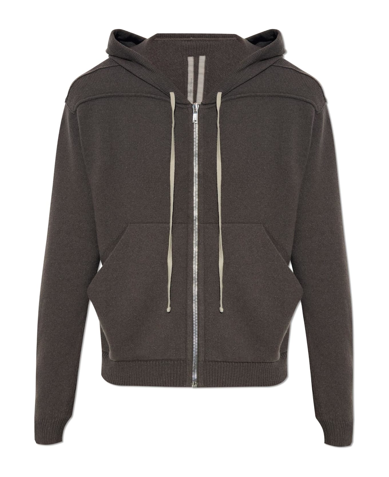 Rick Owens Zipped Sweatshirt - DARKDUST