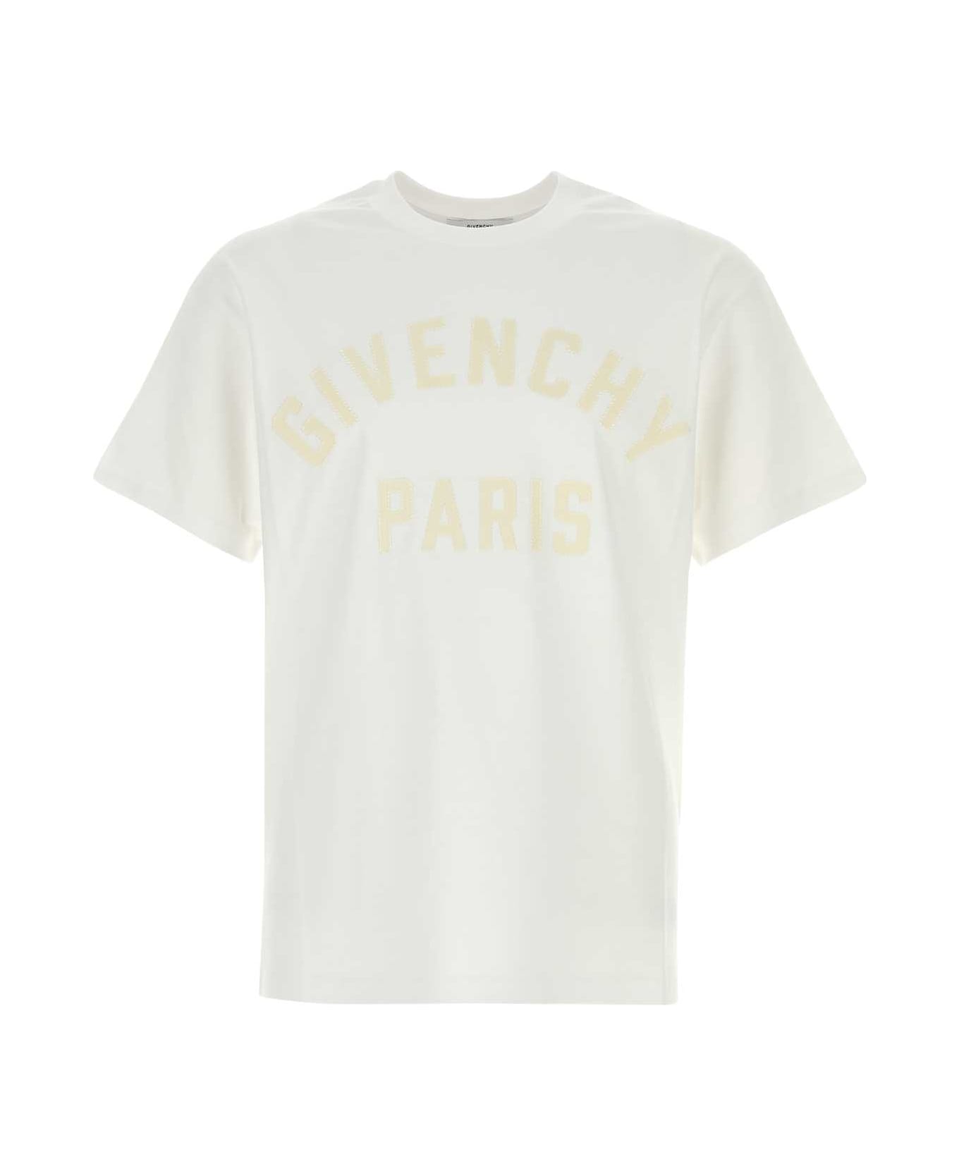 Givenchy White Cotton T-shirt - White