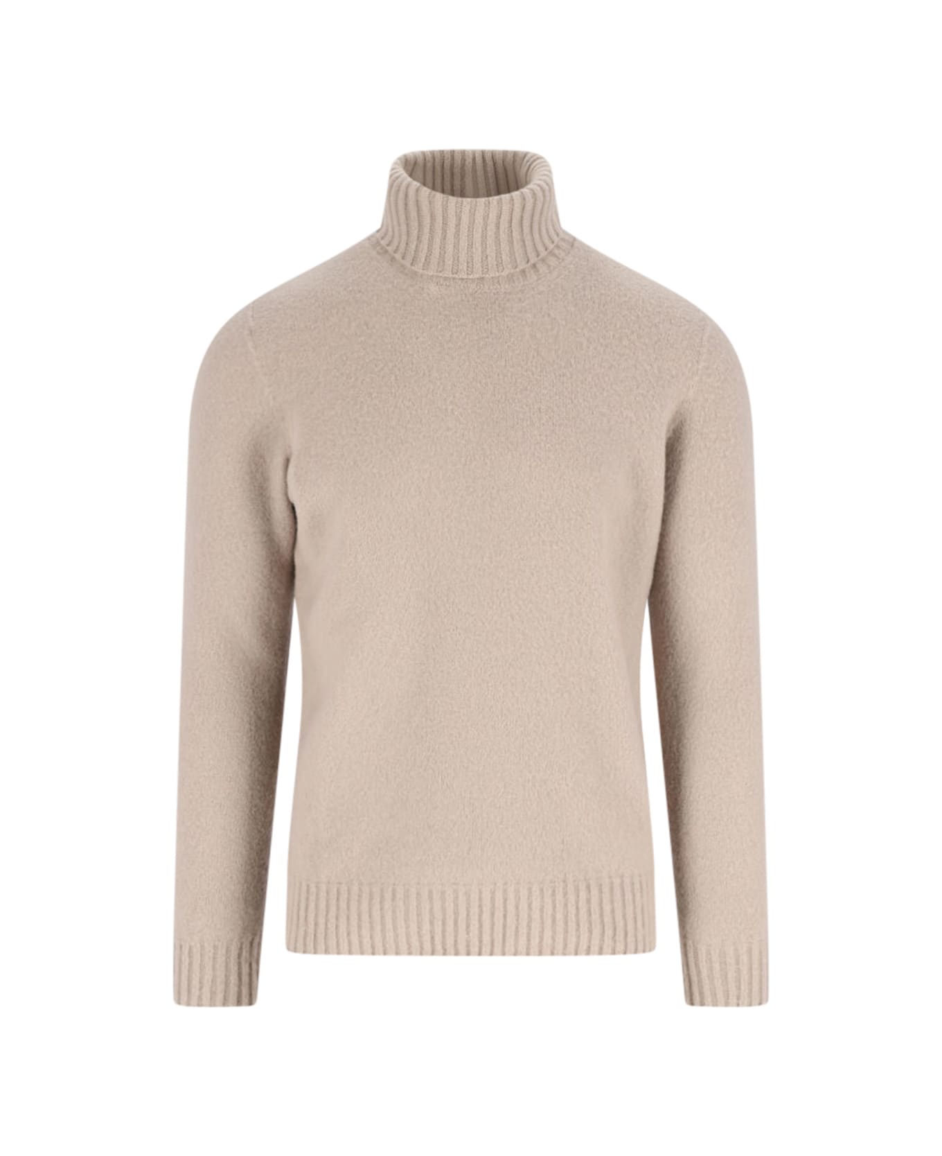 Drumohr High Neck Sweater - Beige