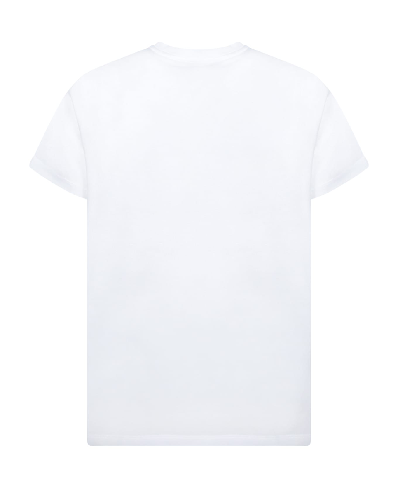 Moncler Logo White T-shirt - White