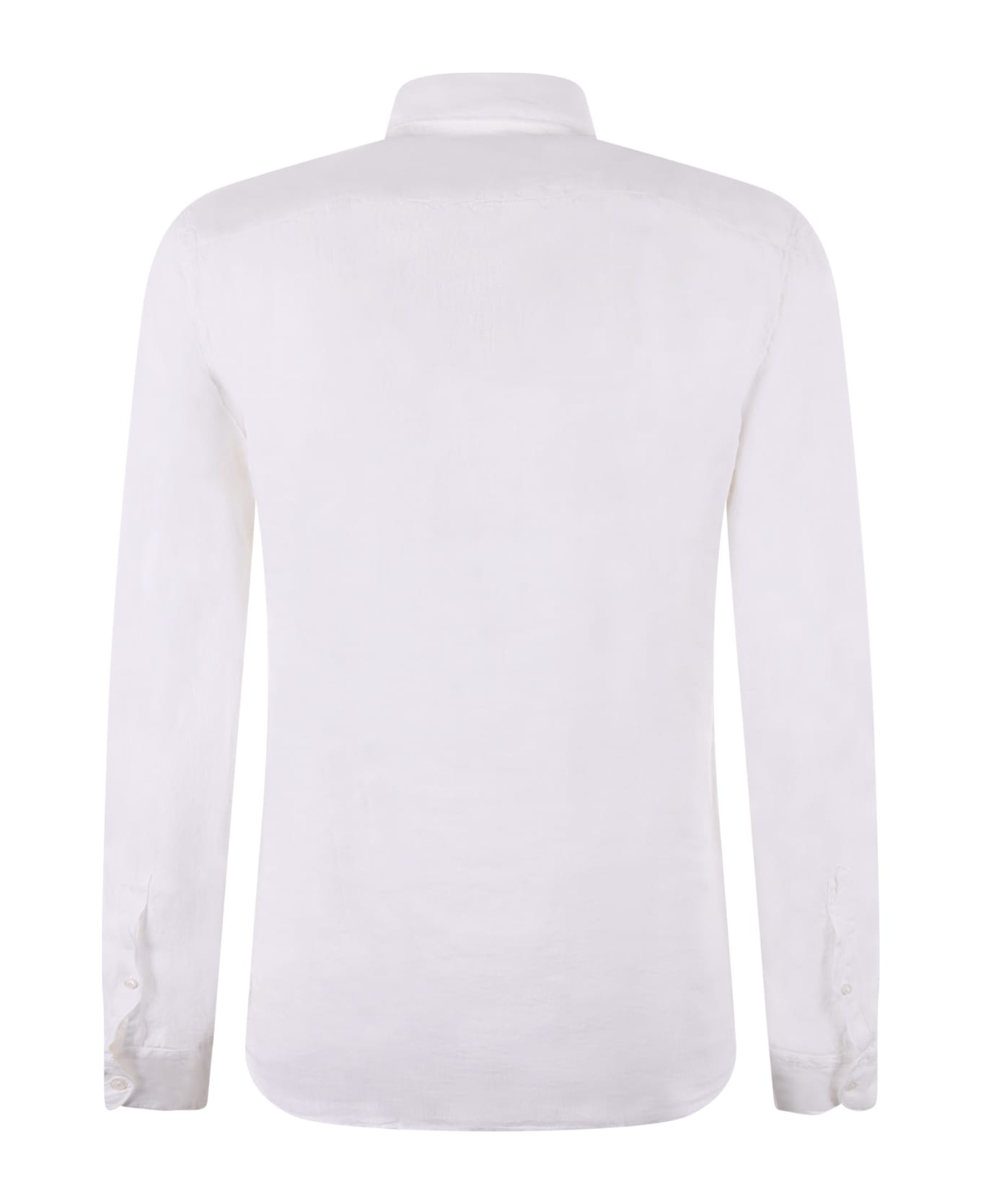 Fay Linen Shirt - White シャツ