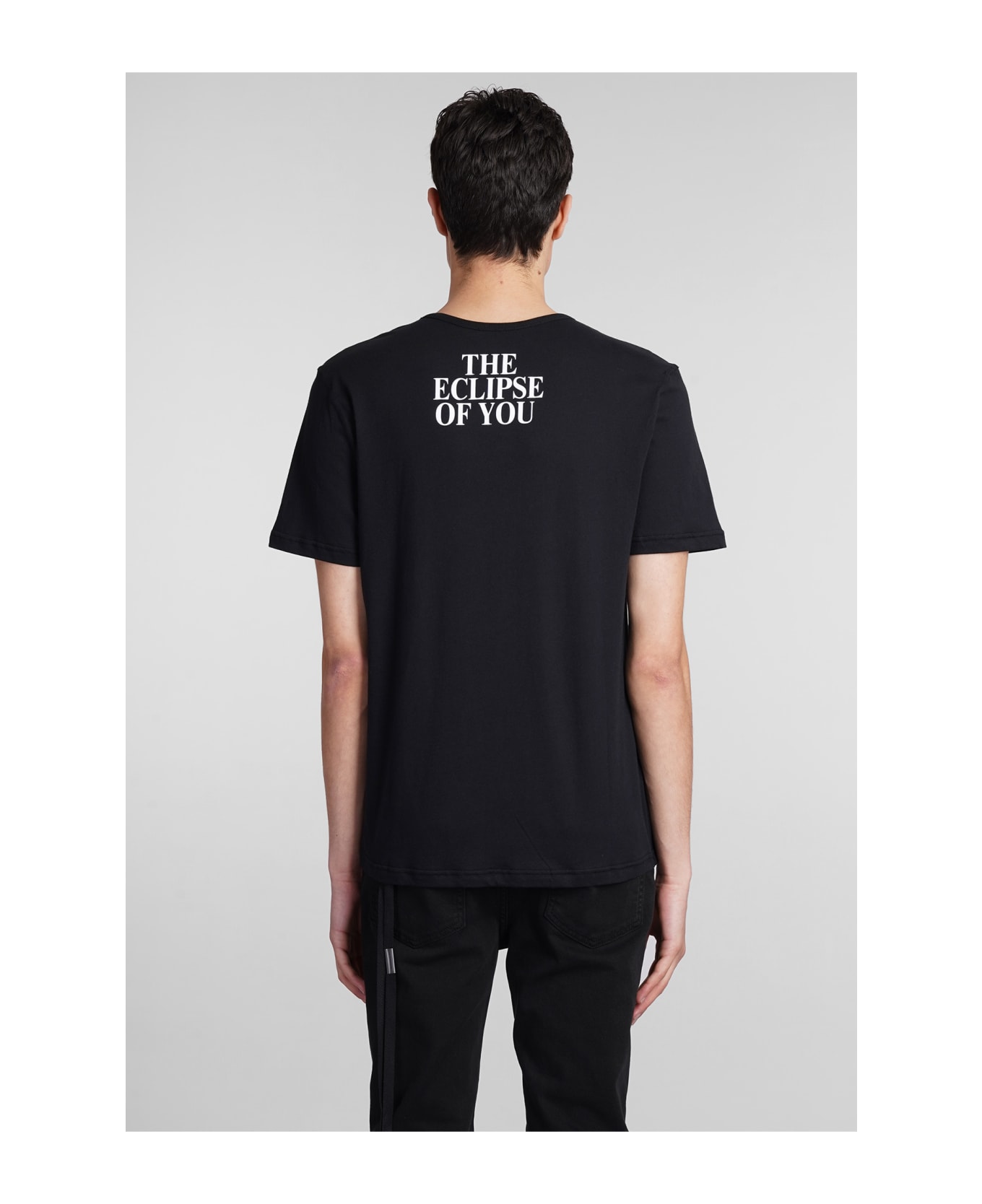 Ann Demeulemeester T-shirt In Black Cotton - black