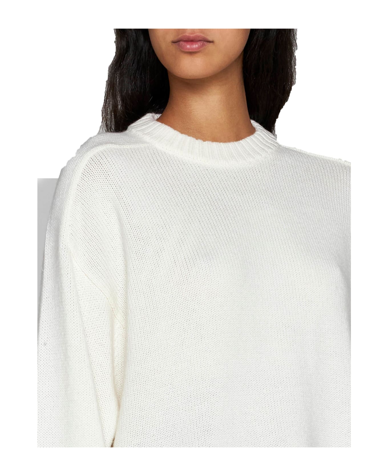 Loulou Studio Sweater - White