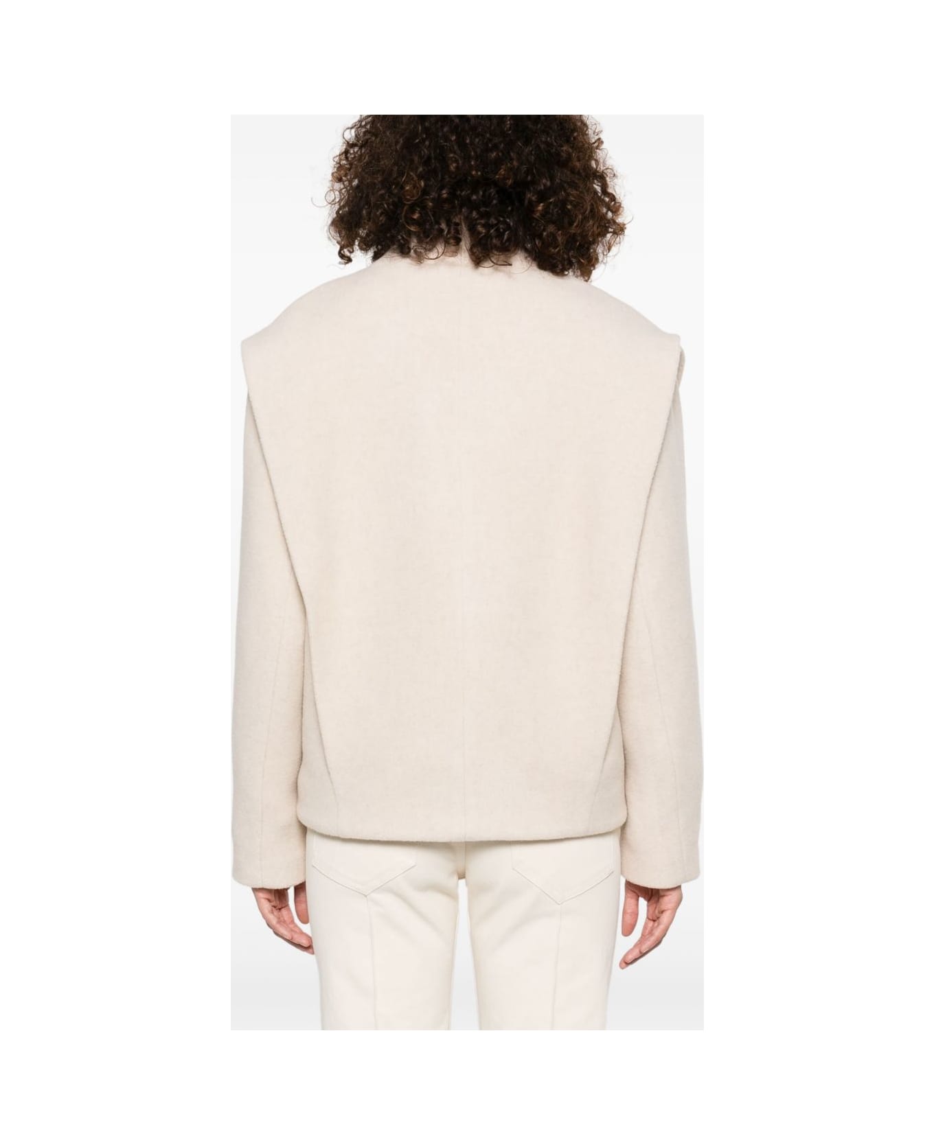 Isabel Marant Dyogo Wool Jacket - Beige