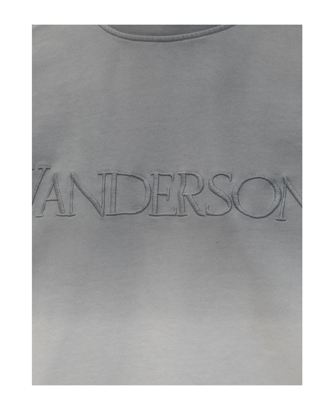 J.W. Anderson Logo Embroidery Sweatshirt - GREY フリース