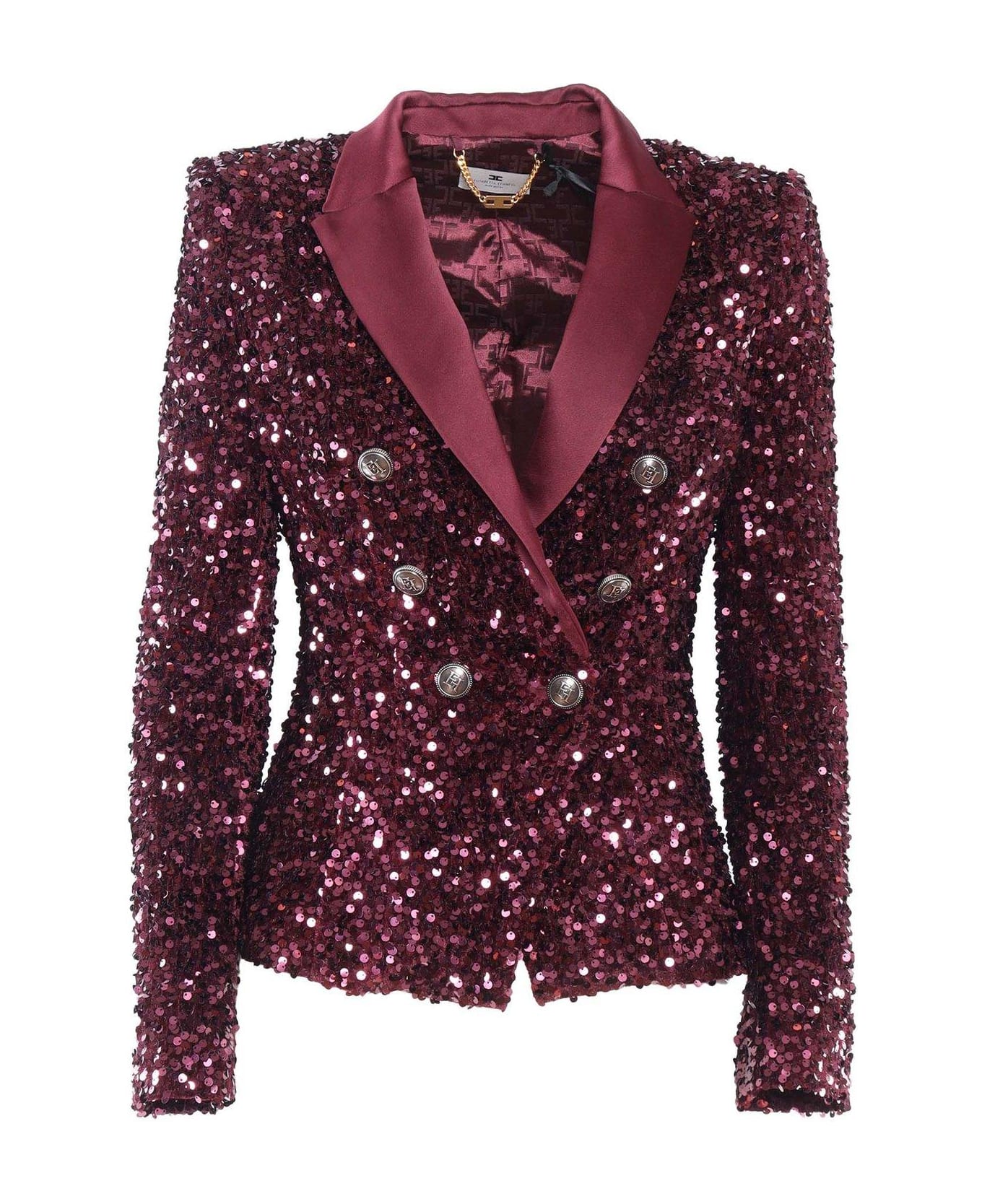 Elisabetta Franchi Jacket - Bordeaux