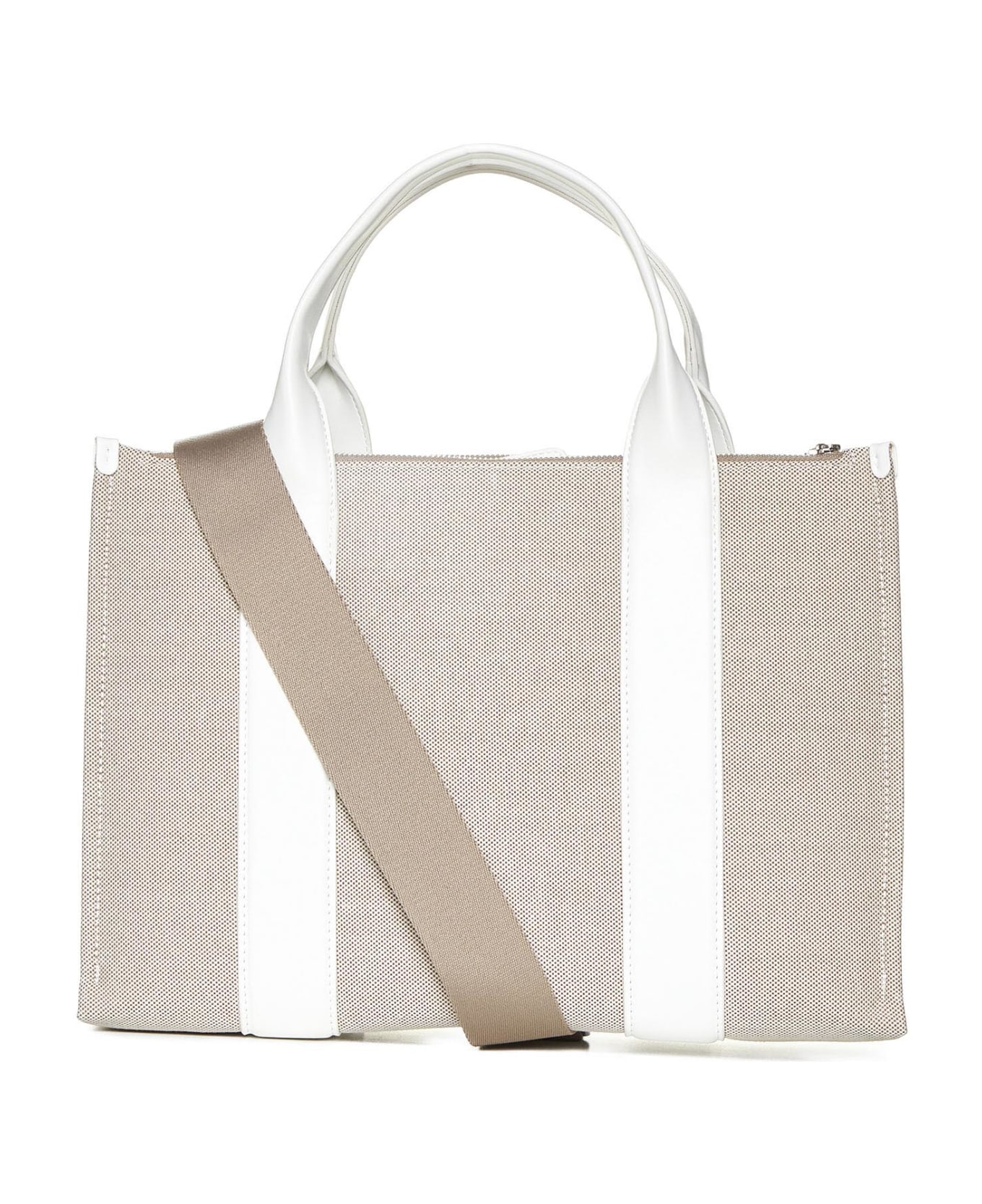 DKNY Tote - Natural/white トートバッグ