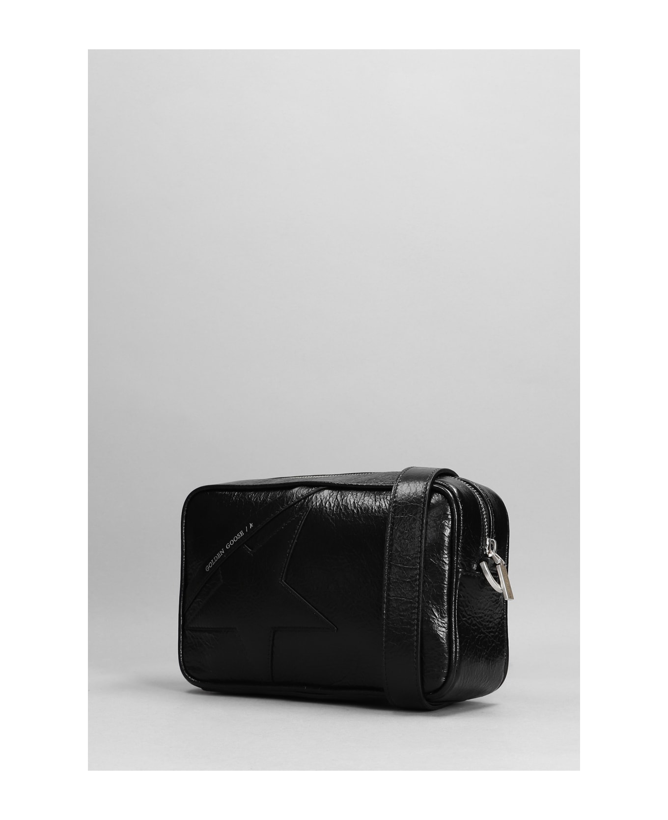 Golden Goose Star Bag Shoulder Bag In Black Leather - black