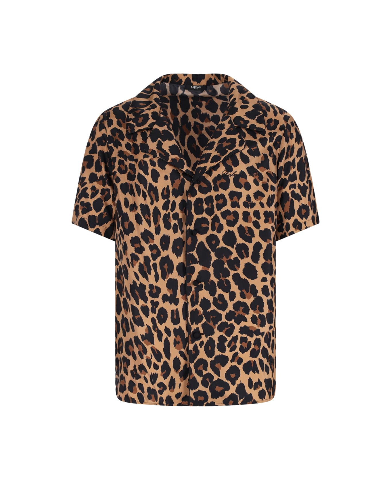 Balmain Animal Shirt - Brown