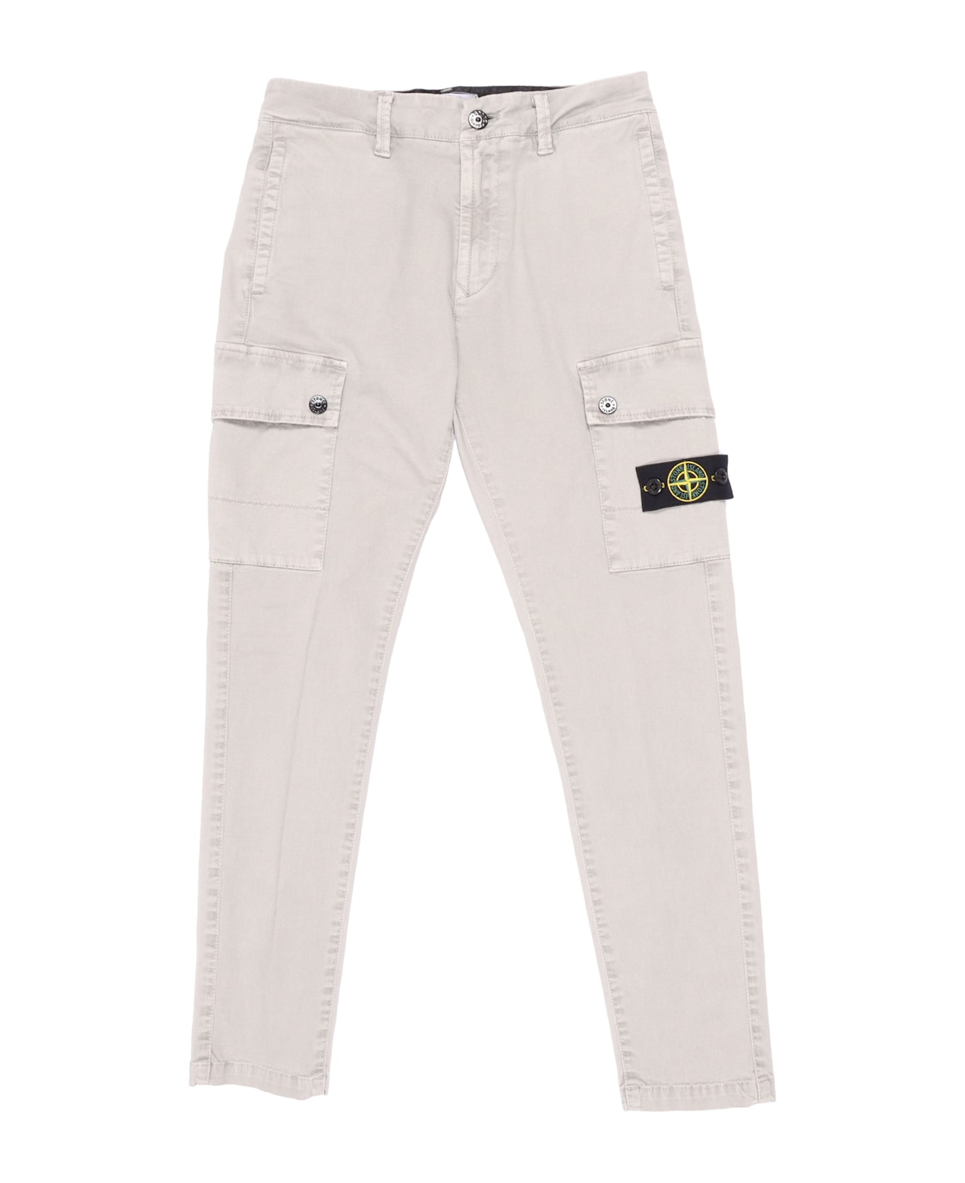 Stone Island Regular Tapered Pants - GREY