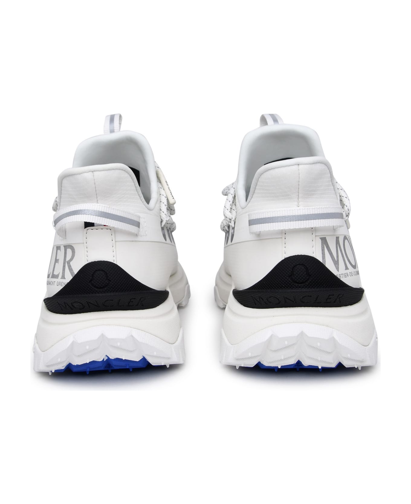 Moncler White Polyamide Trail Grip Sneakers - White