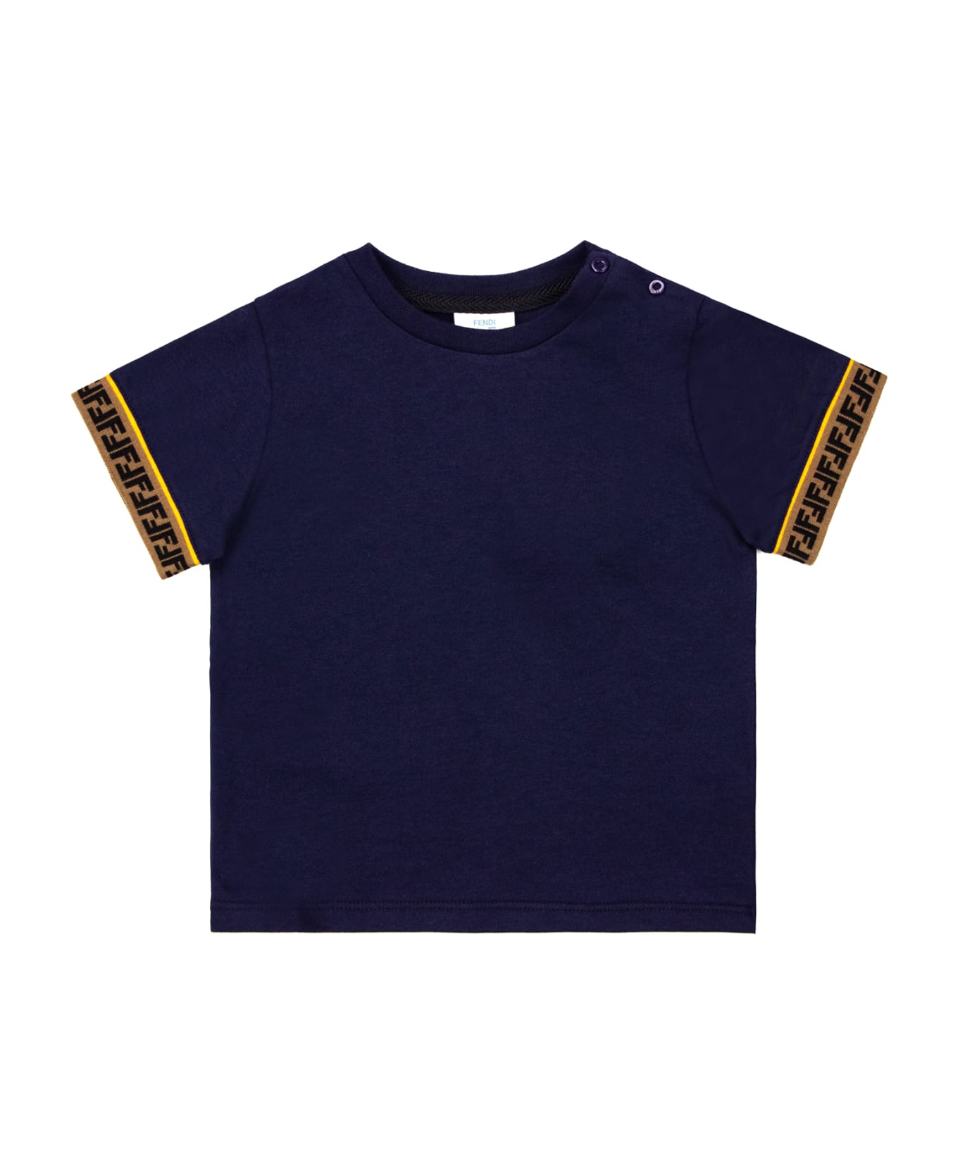 Fendi Cotton T-shirt - Blue